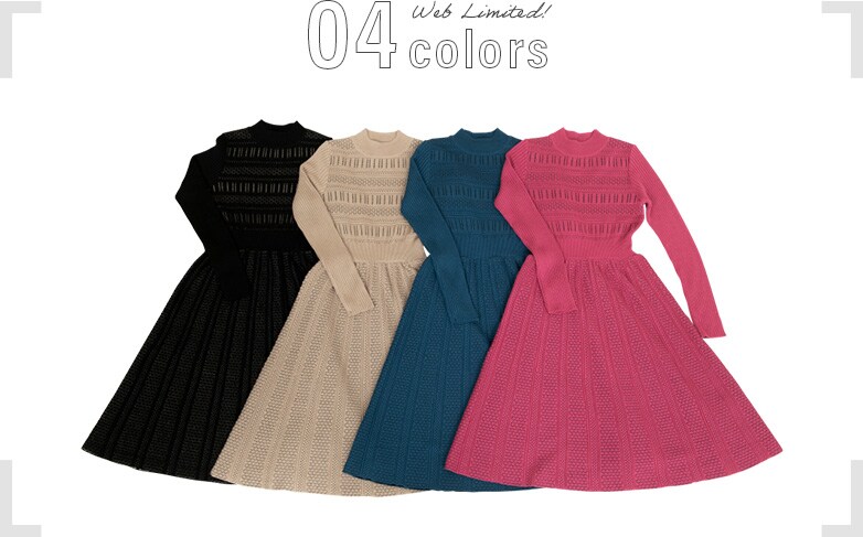 And Couture Web Limited KNIT ONE-PIECE