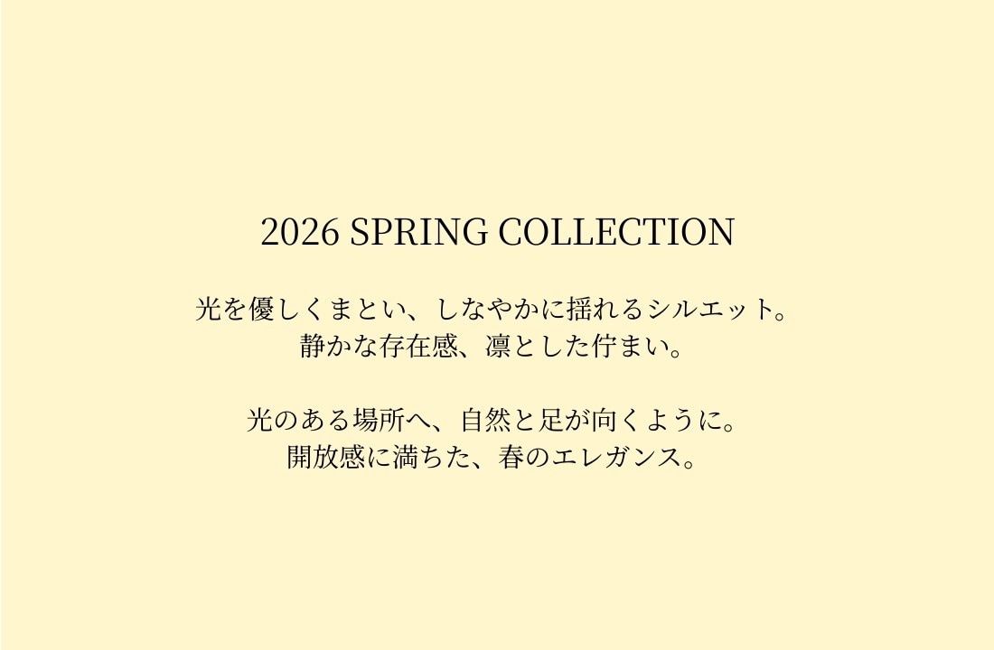 2026 SPRING COLLECTION