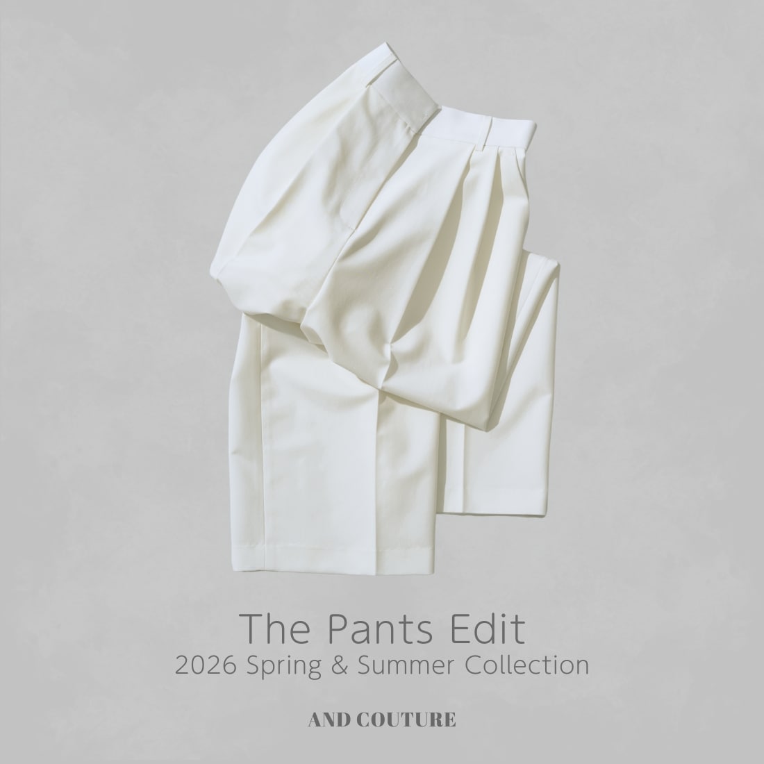 アンドクチュール Pants Edit