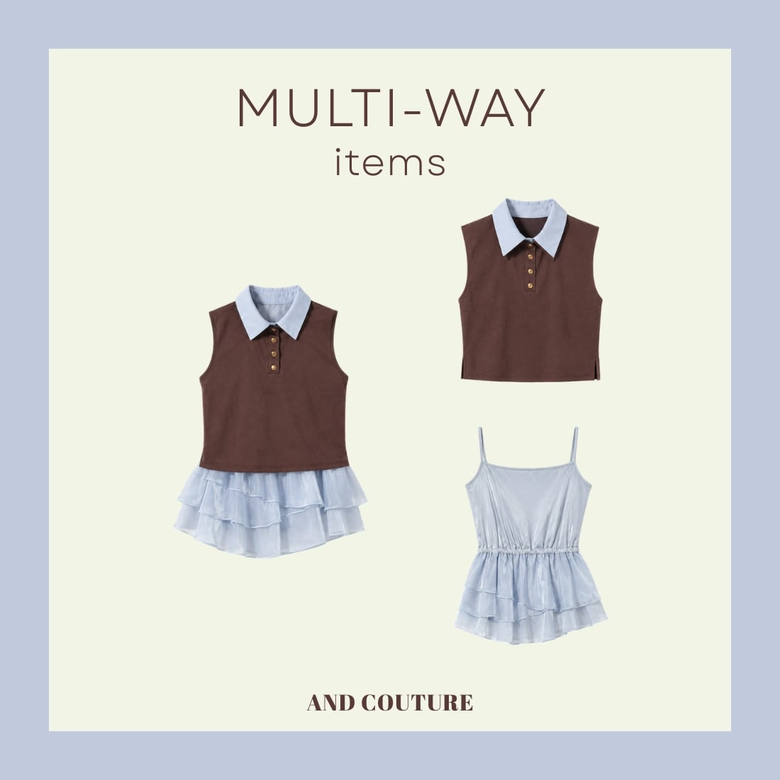 アンドクチュール MULTI-WAY items