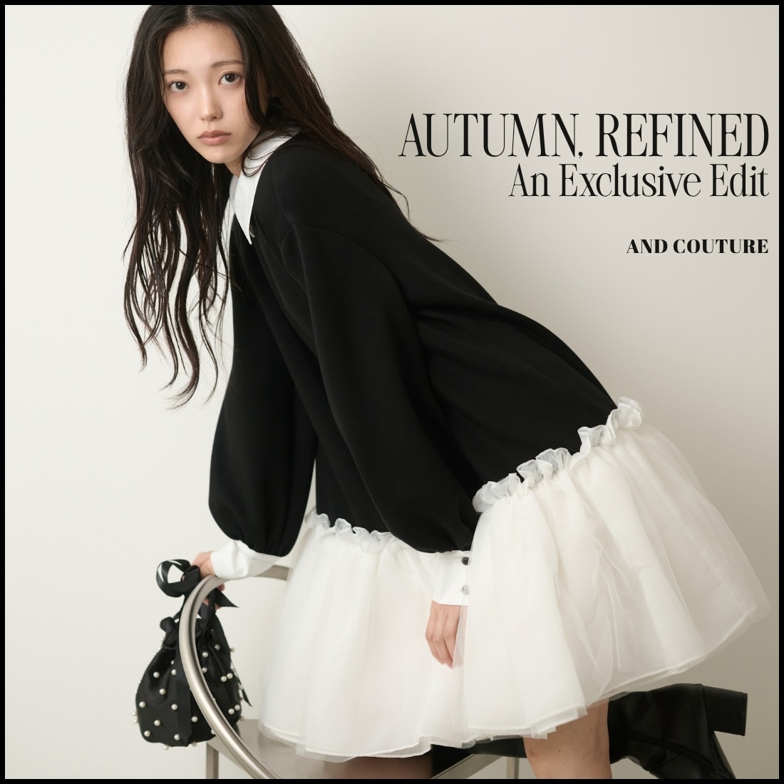 アンドクチュール AND COUTURE BLACK LINE