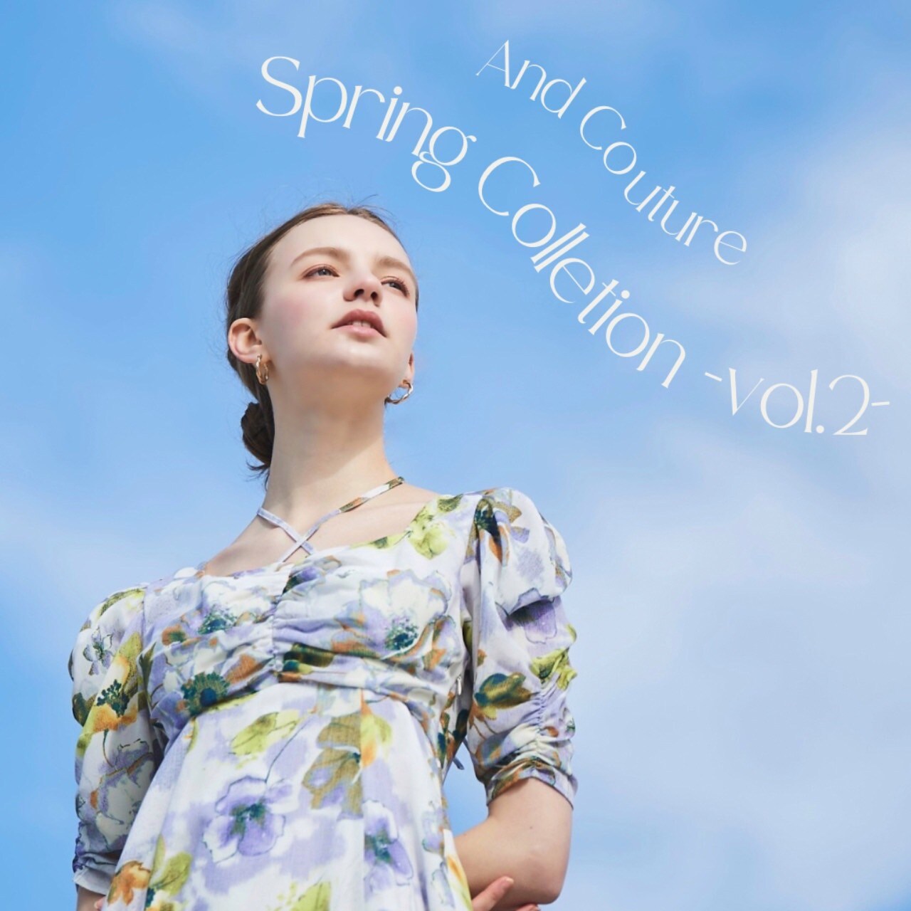 公式オンラインショップにて春の最新LOOKを公開!!