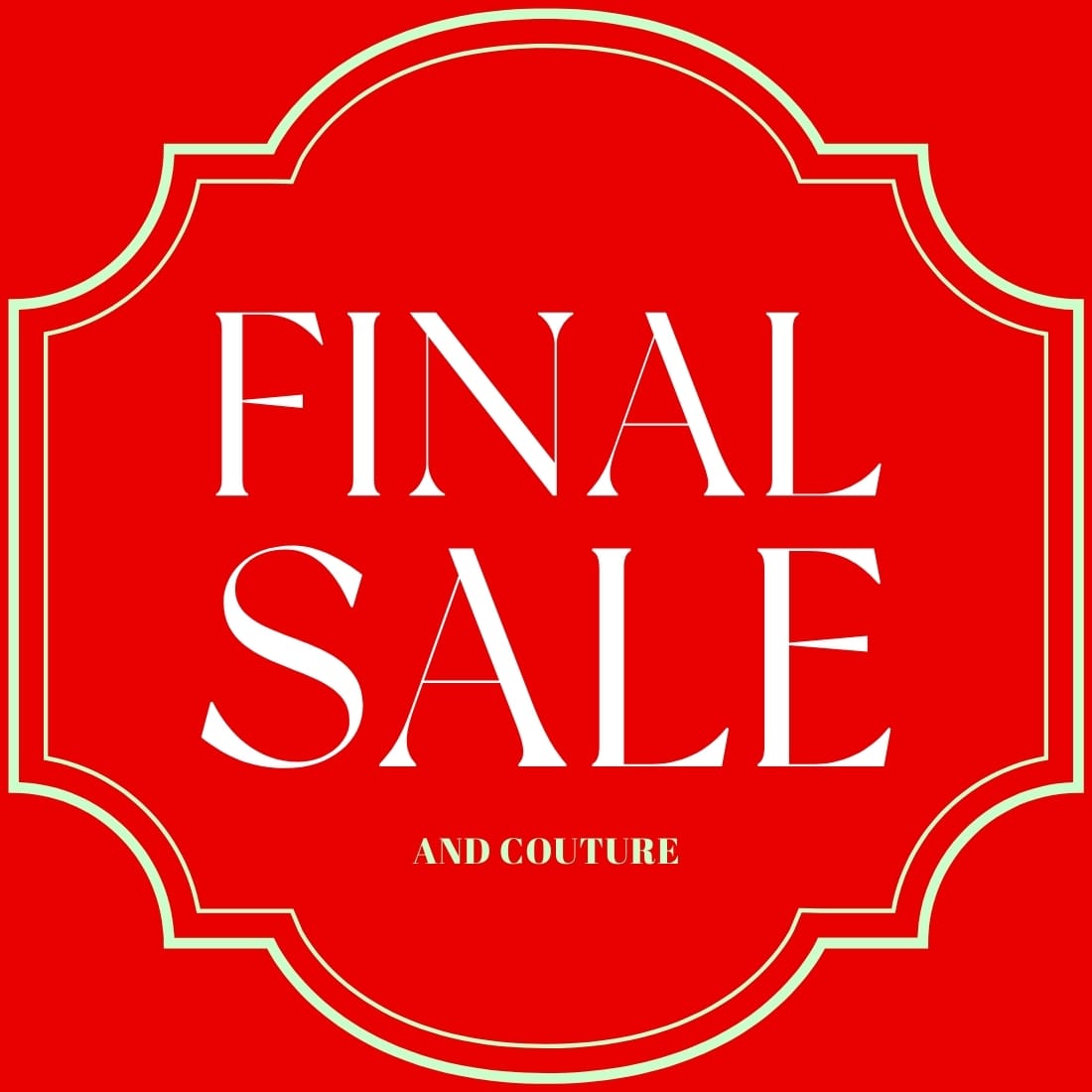 アンドクチュール AND COUTURE FINAL SALE