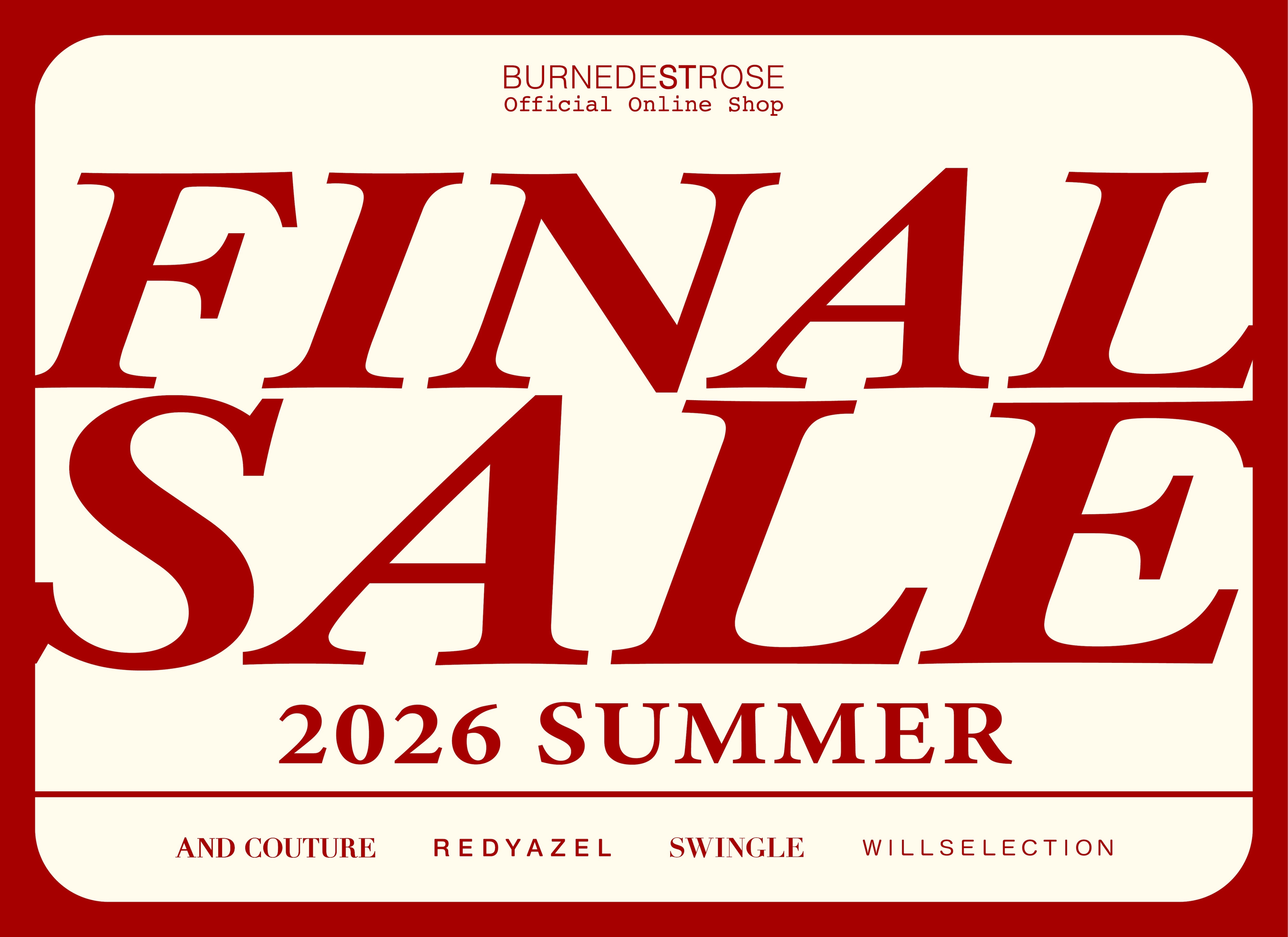 FINAL SALE