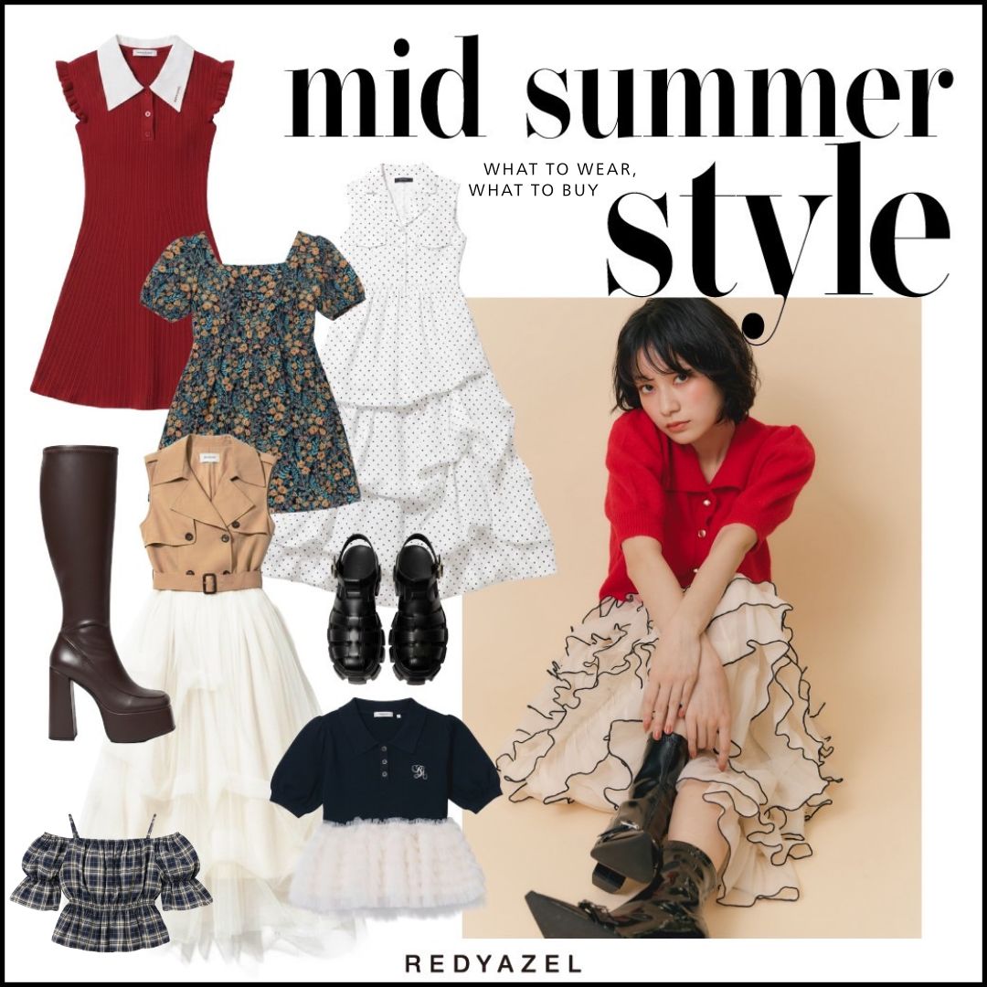 REDYAZEL レディアゼル 8月LOOK