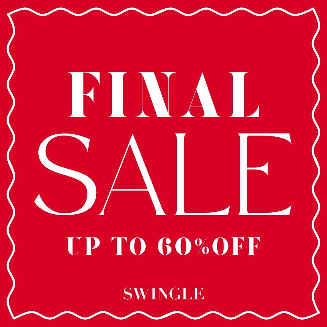 SWINGLE FINAL SALE