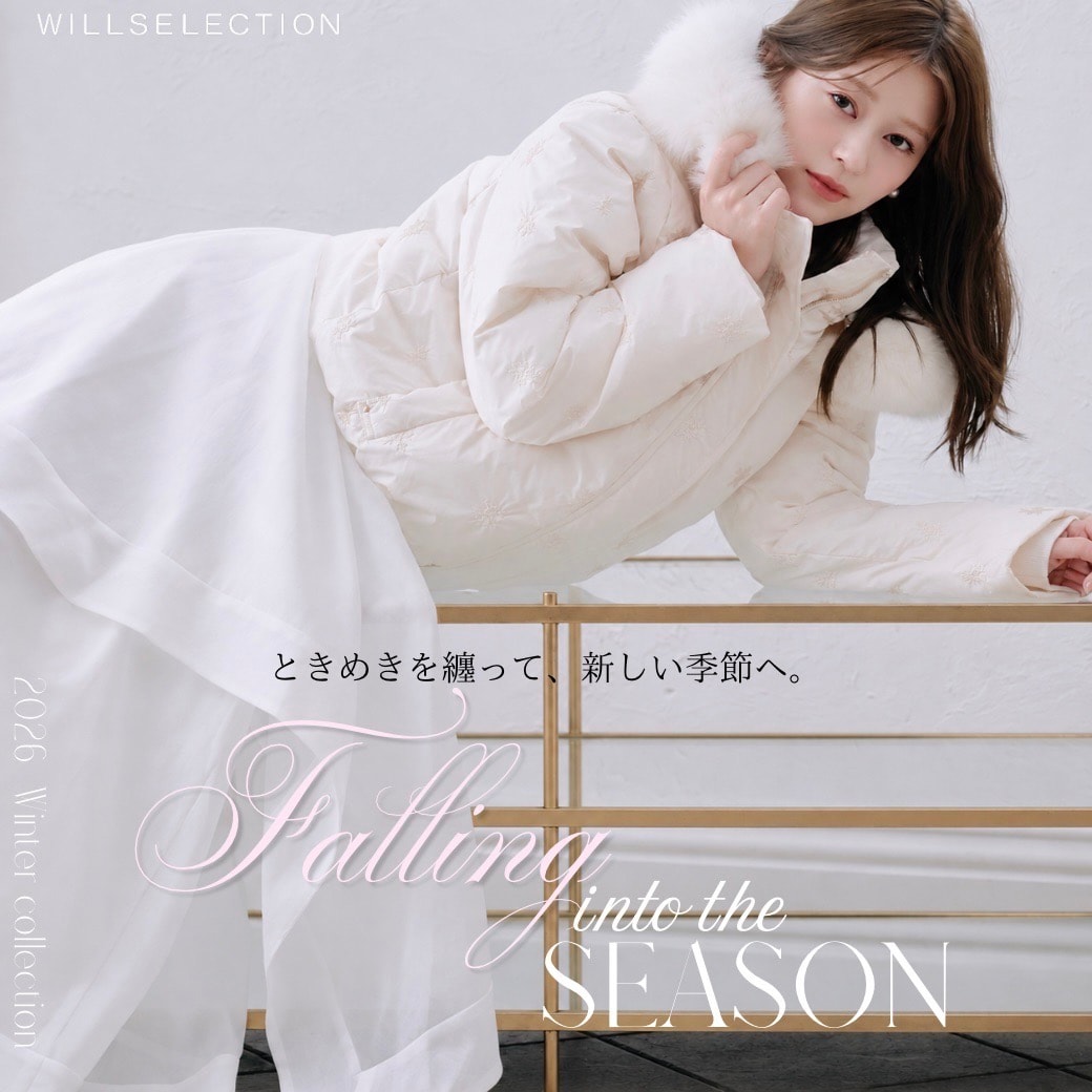 ウィルセレクション WILLSELECTION 10月LOOK