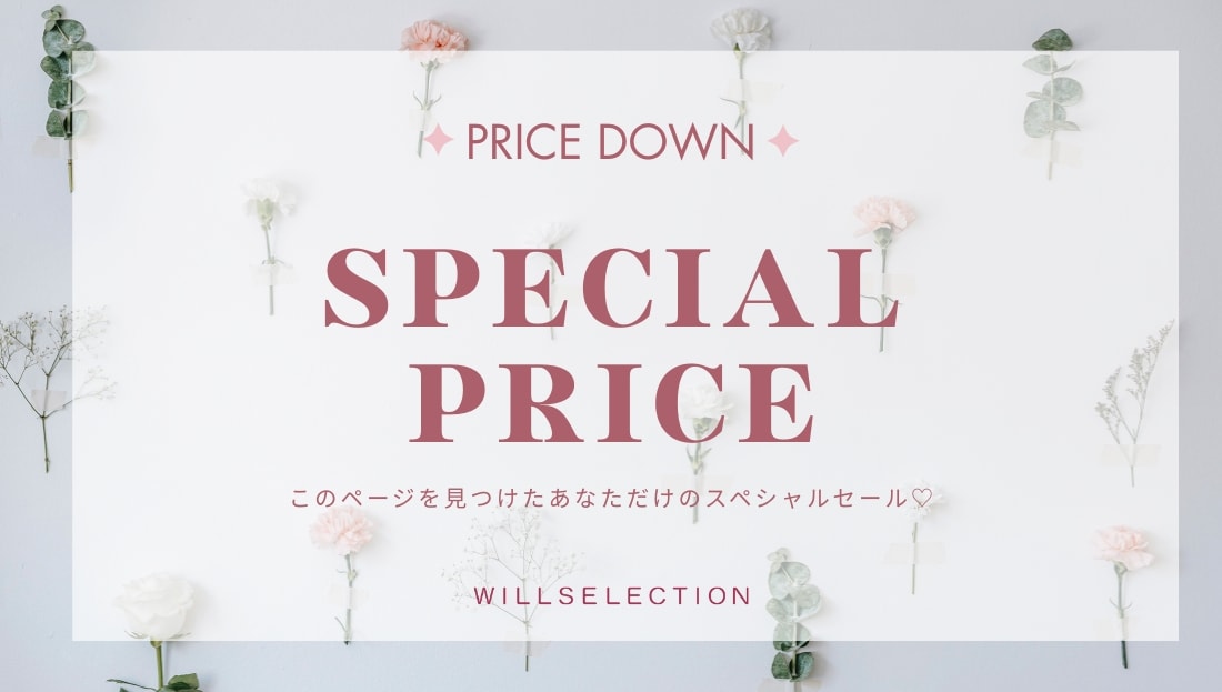 WILLSELECTION ウィルセレクション SPECIAL PRICE