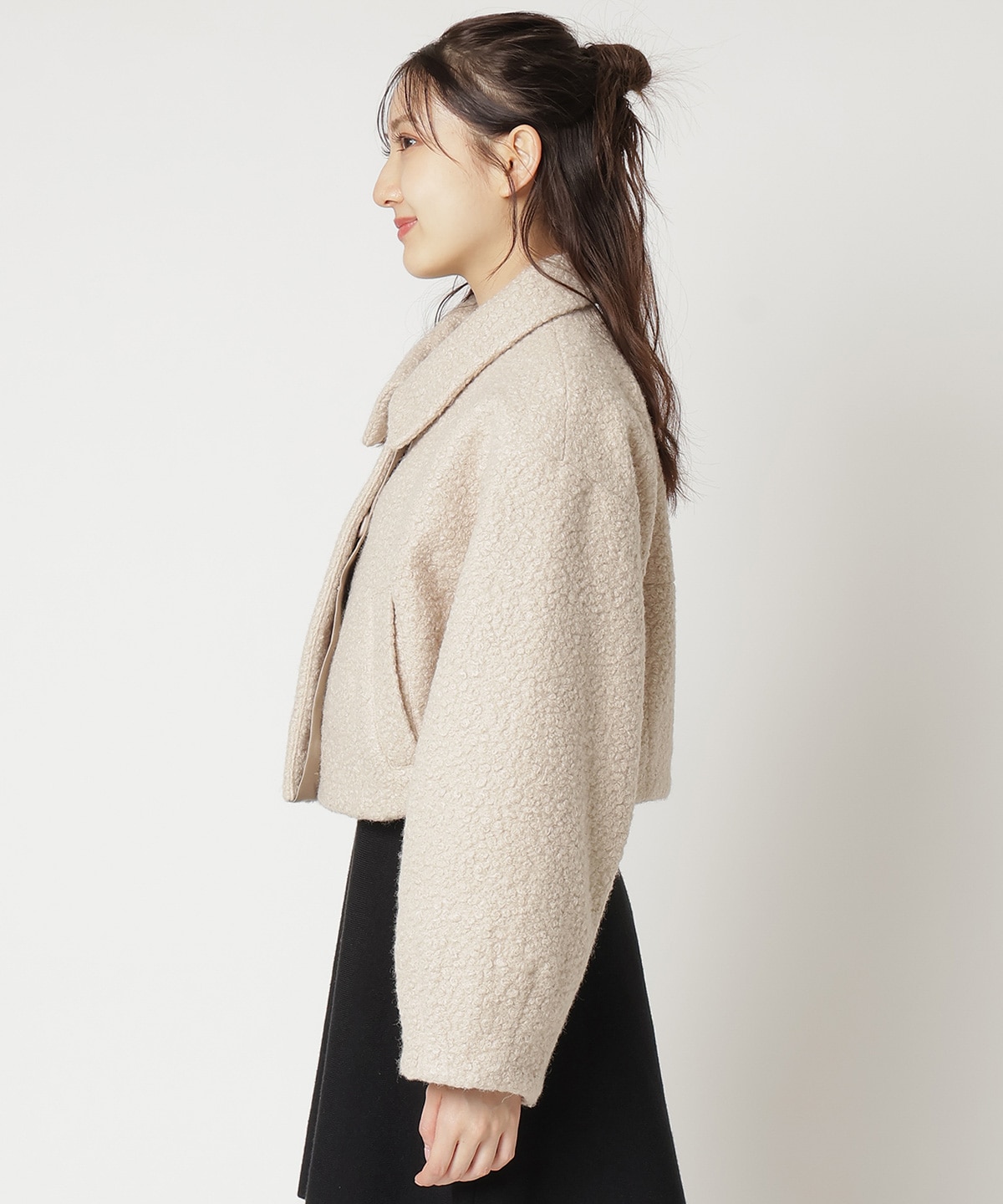 ブークレショートコート