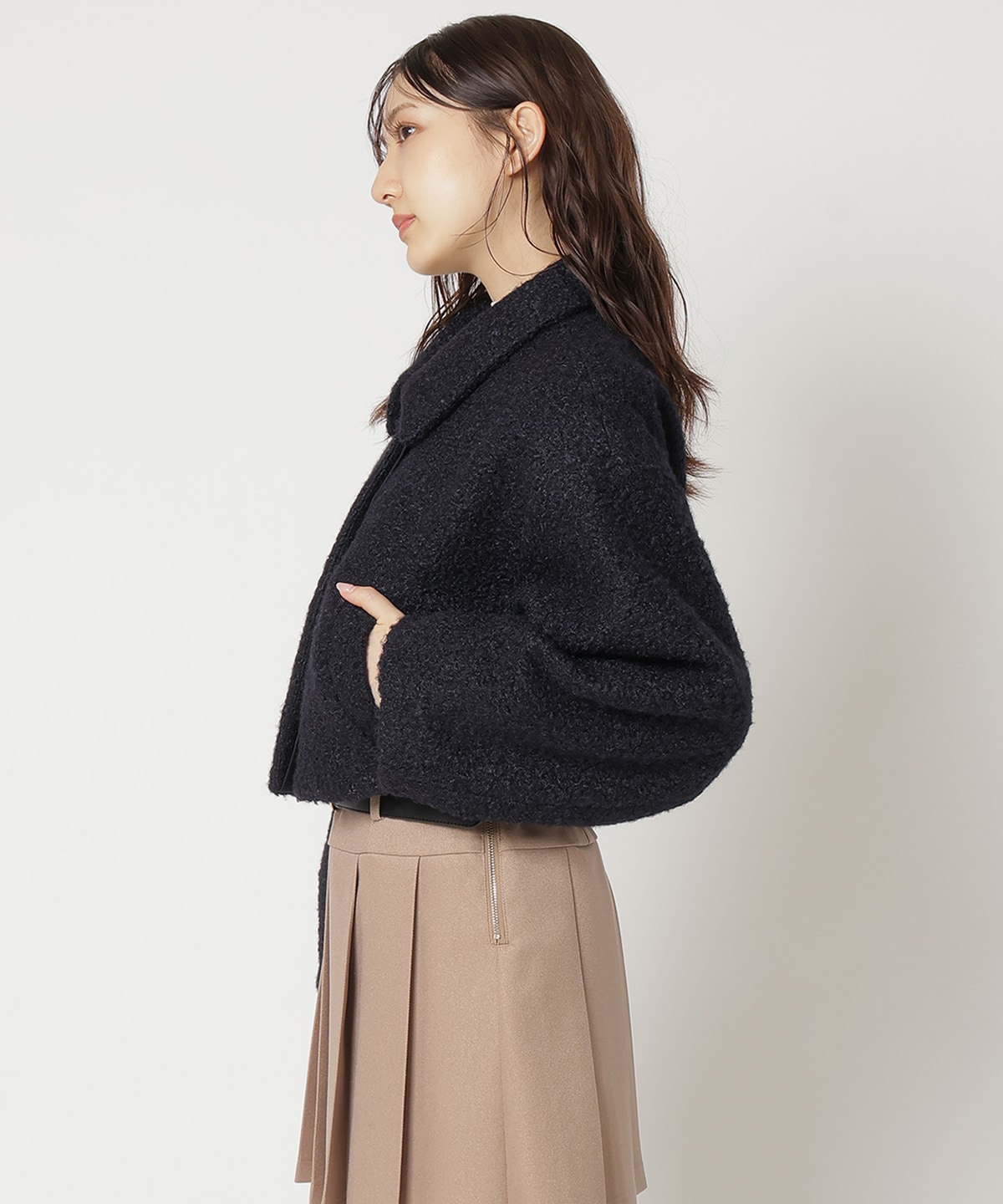 ブークレショートコート