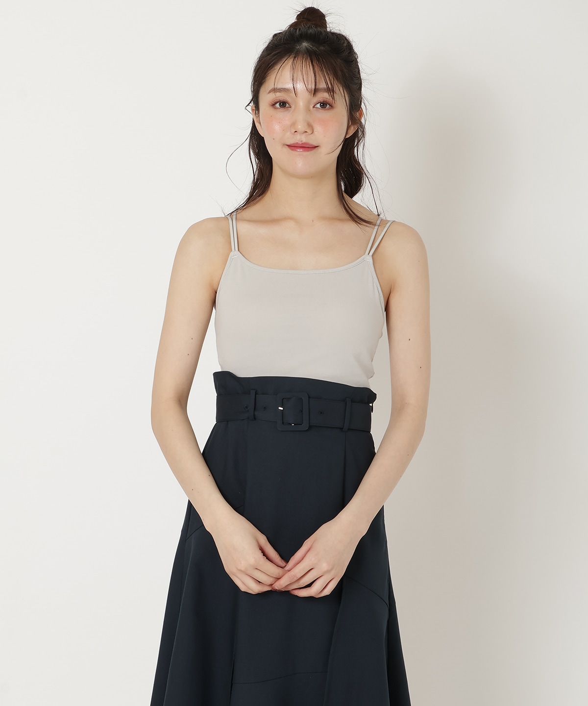 カップ付きインナーキャミソール