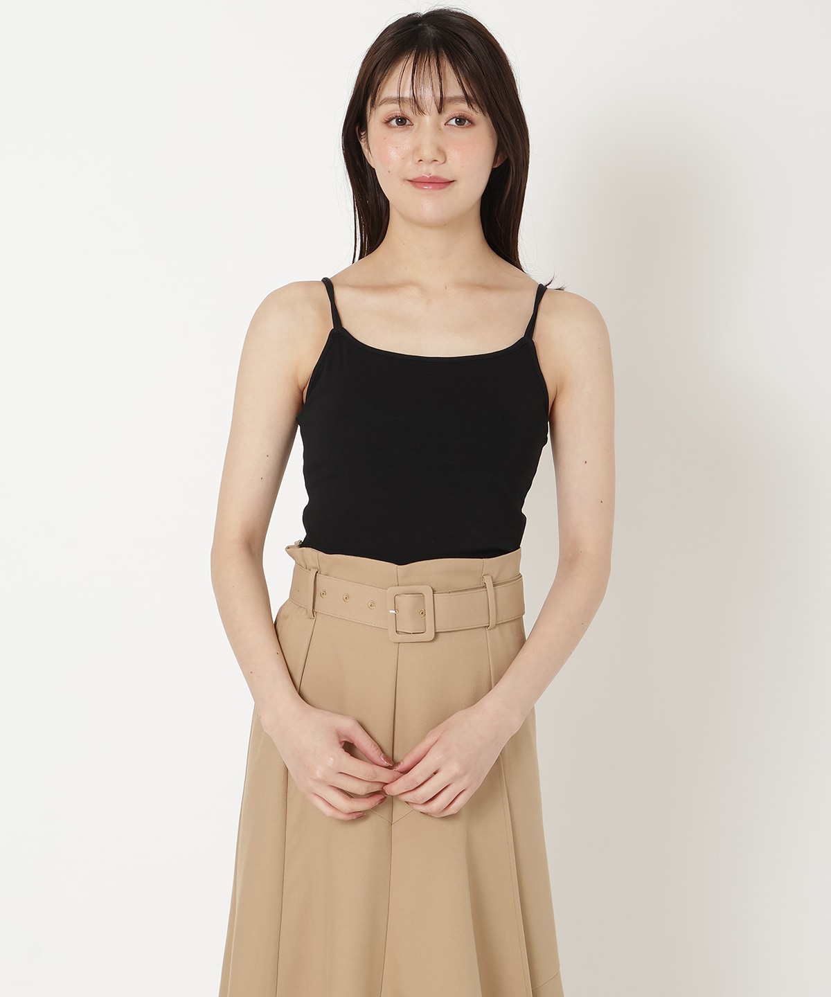 カップ付きインナーキャミソール