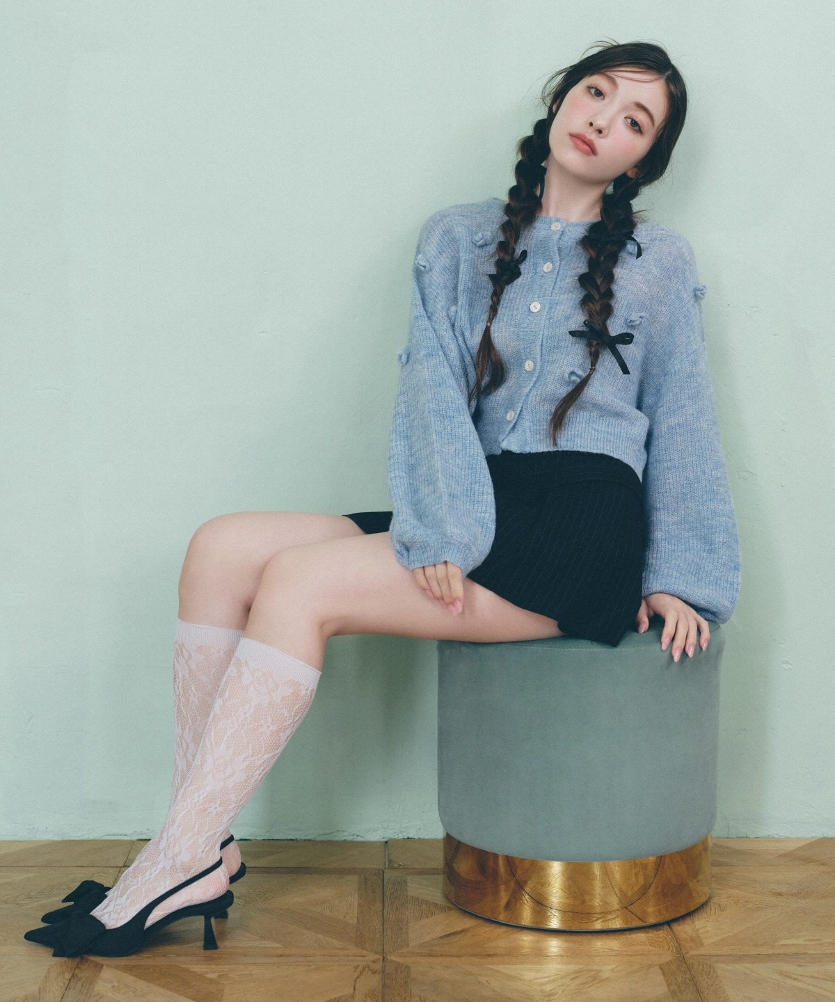 レイヤードデザインベルティッドショートパンツ