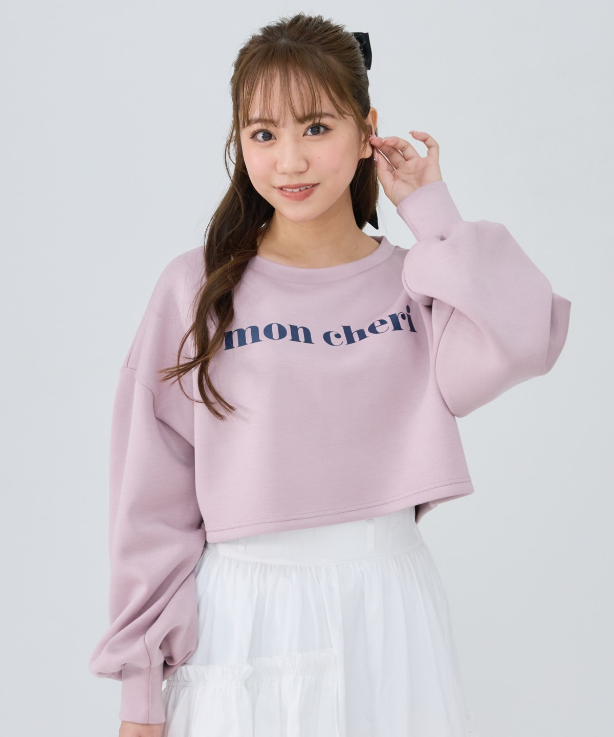 mon cheriロゴトップス