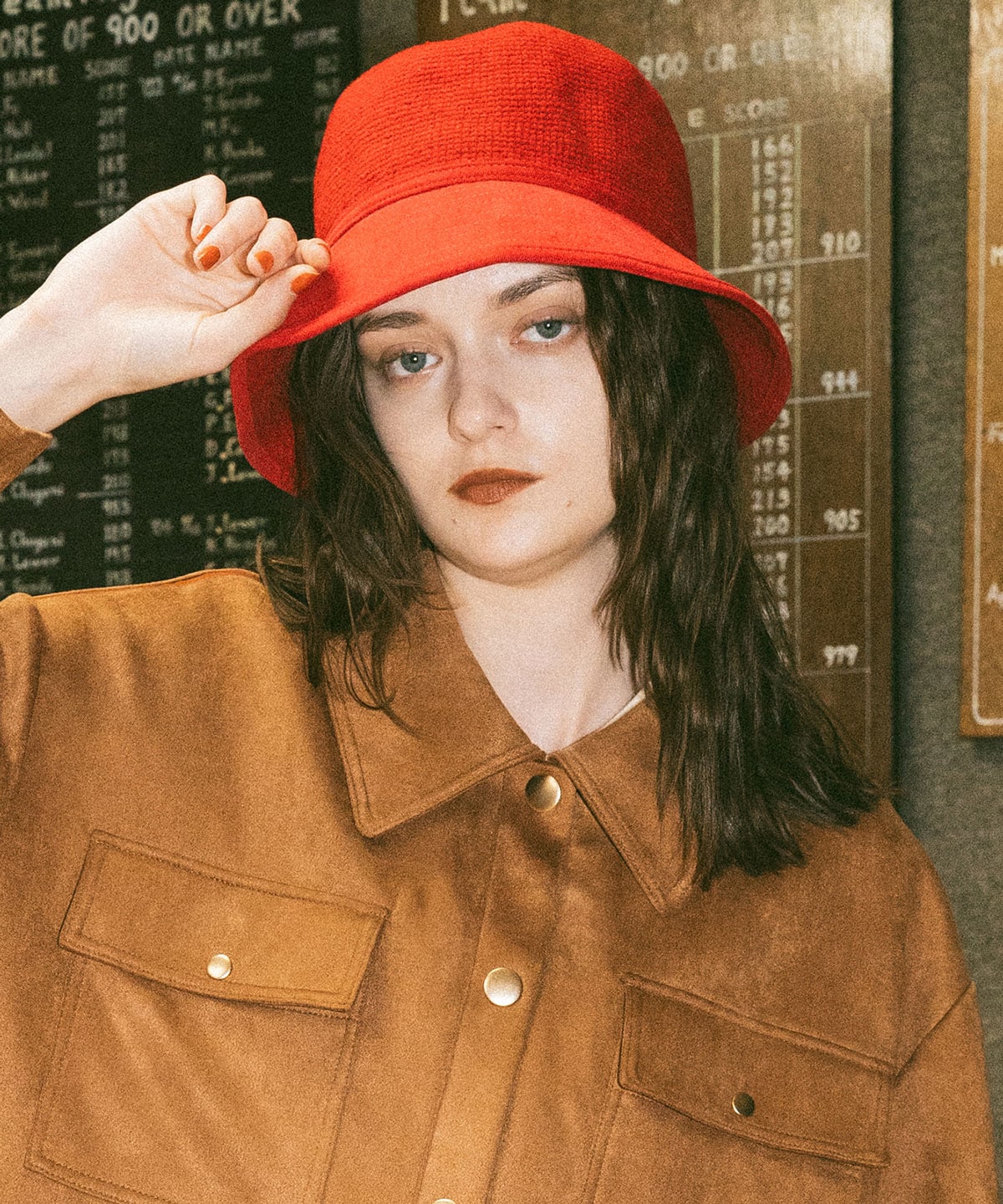 バックベルトバケットハット