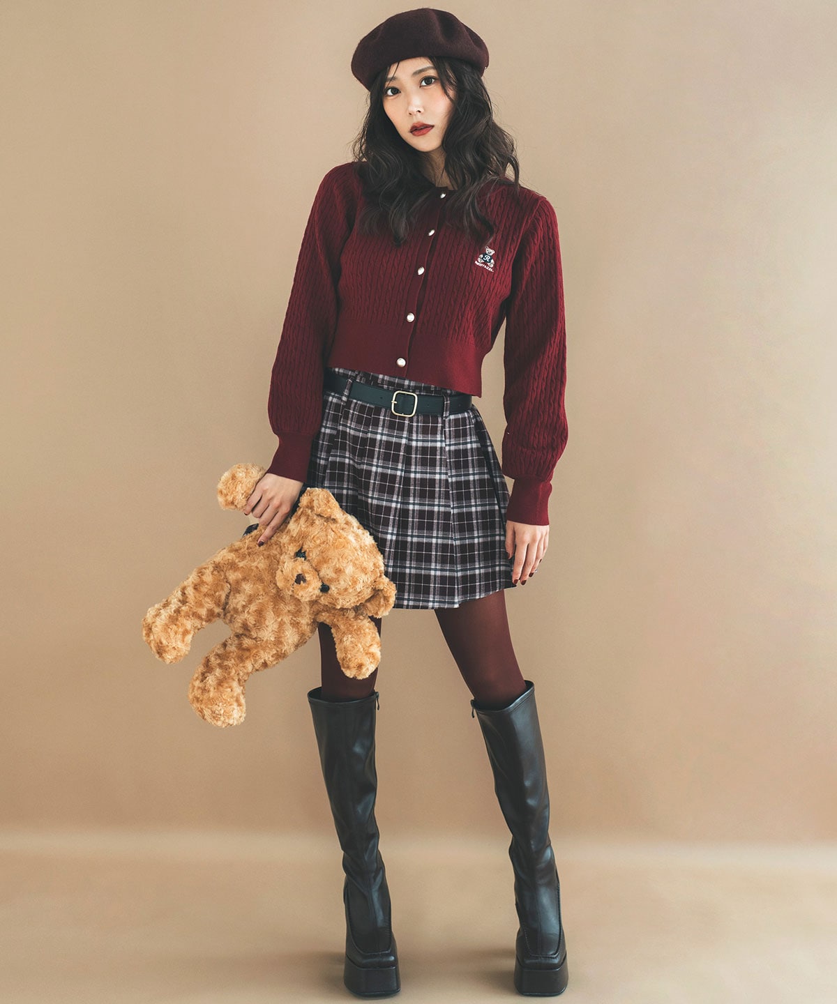 ローベルトプリーツミニスカート