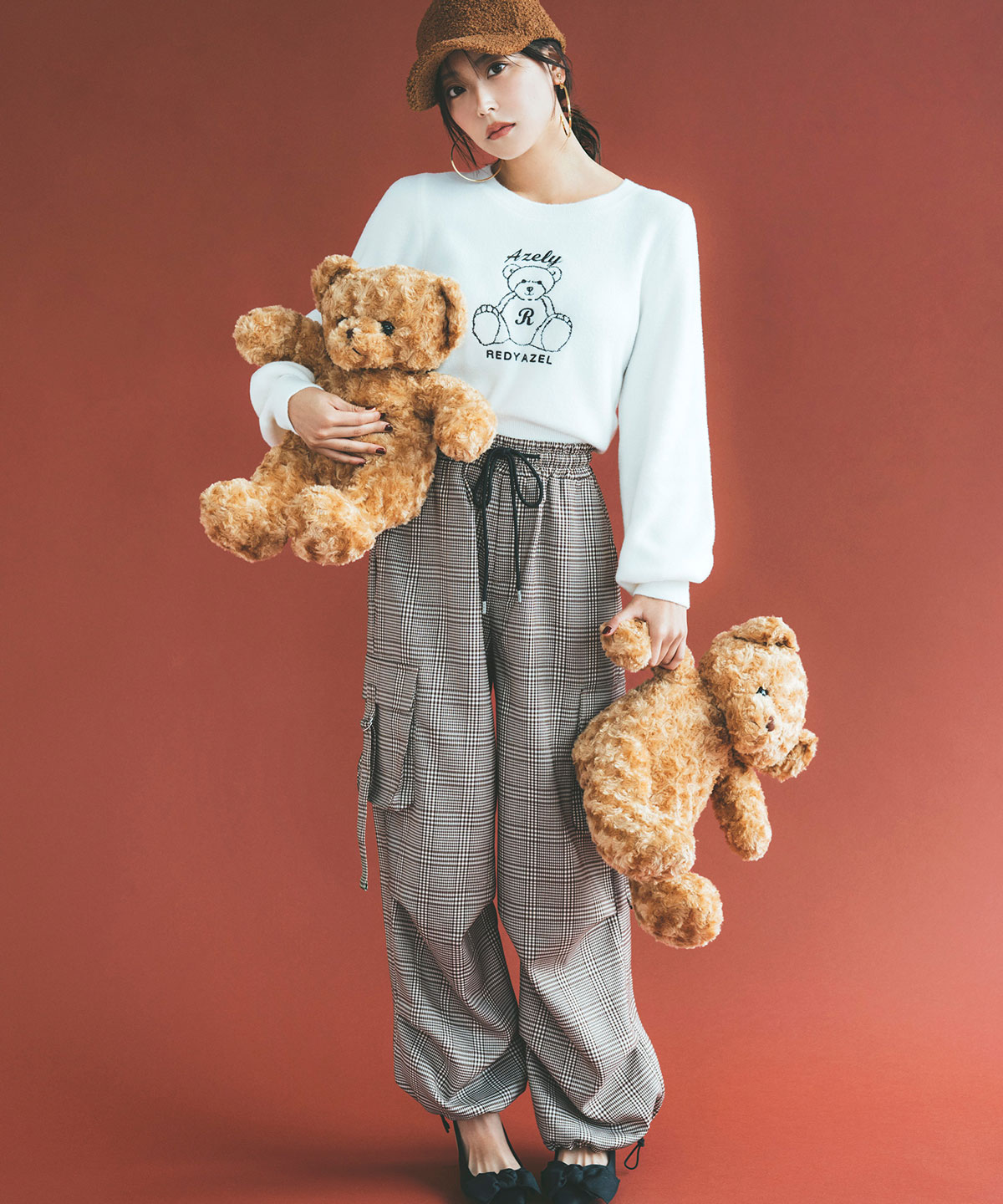 【新品タグ付き】トゥモローランド　アンジェリコ　パンツスーツ　ダブルブレスト　S ウールドスキン ダブルブレストジャケット｜トゥモローランド