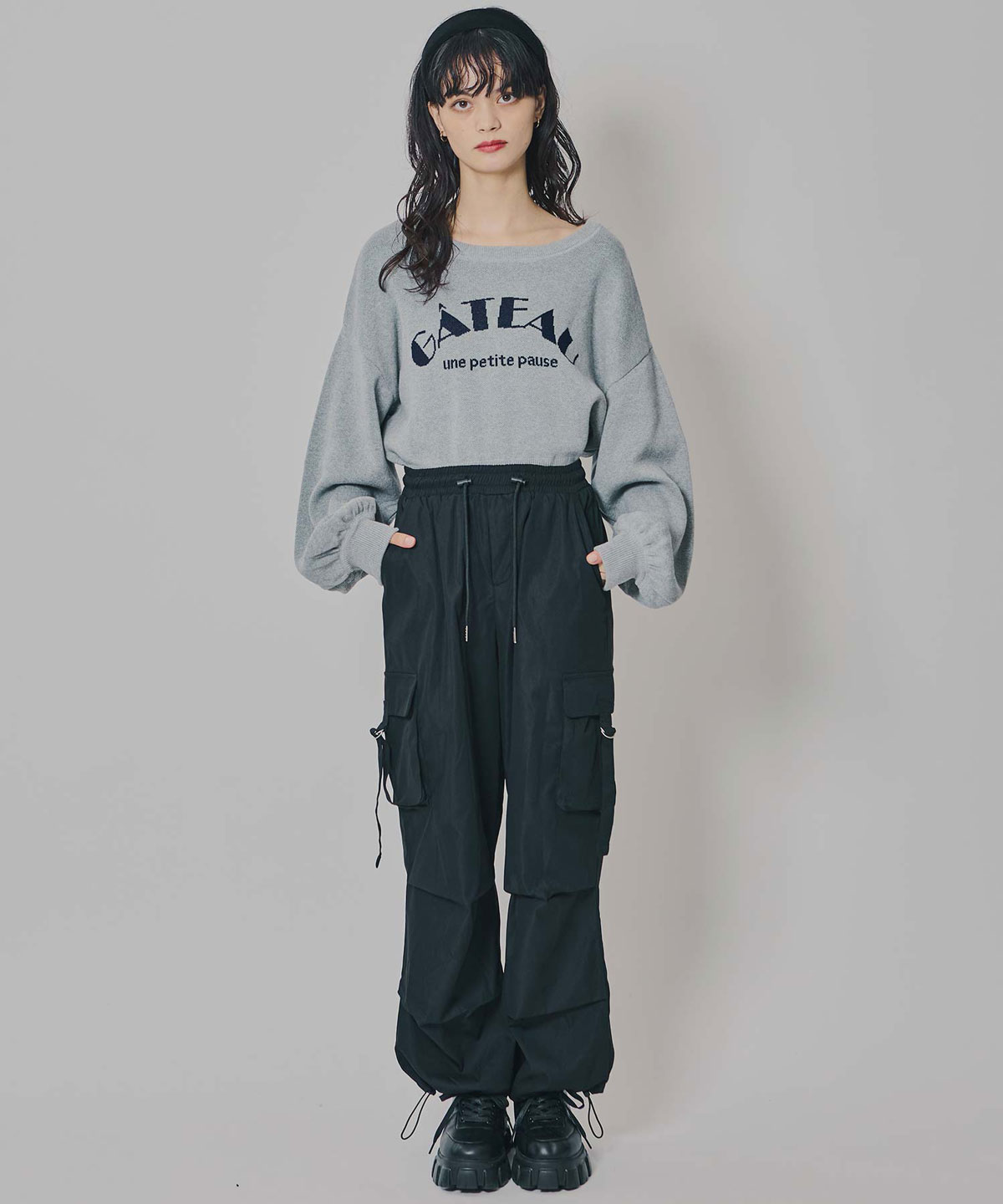 タブポケットカーゴパンツ