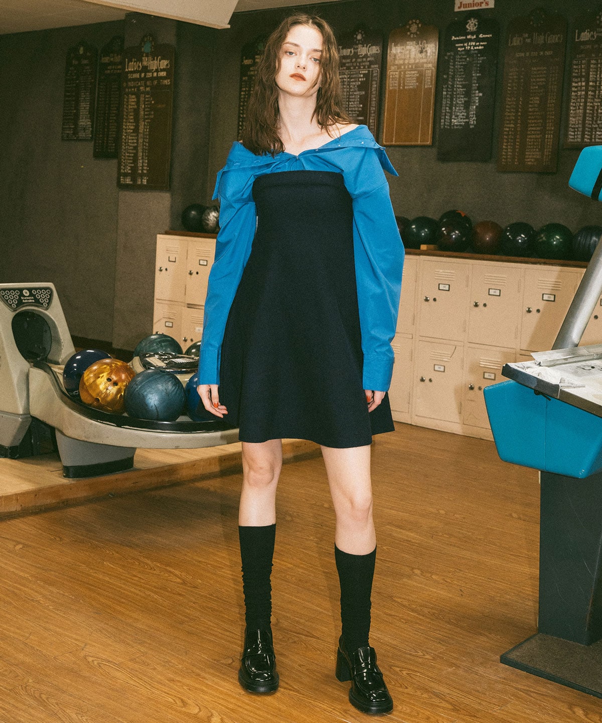 マルチWAYドッキングニットワンピース