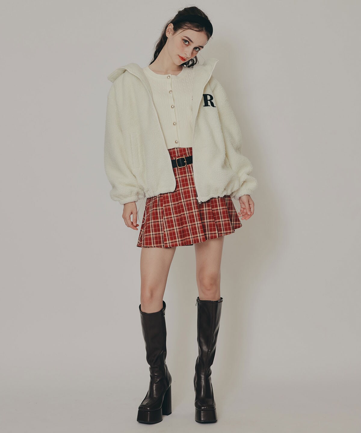 AZELCLUBボアパーカー