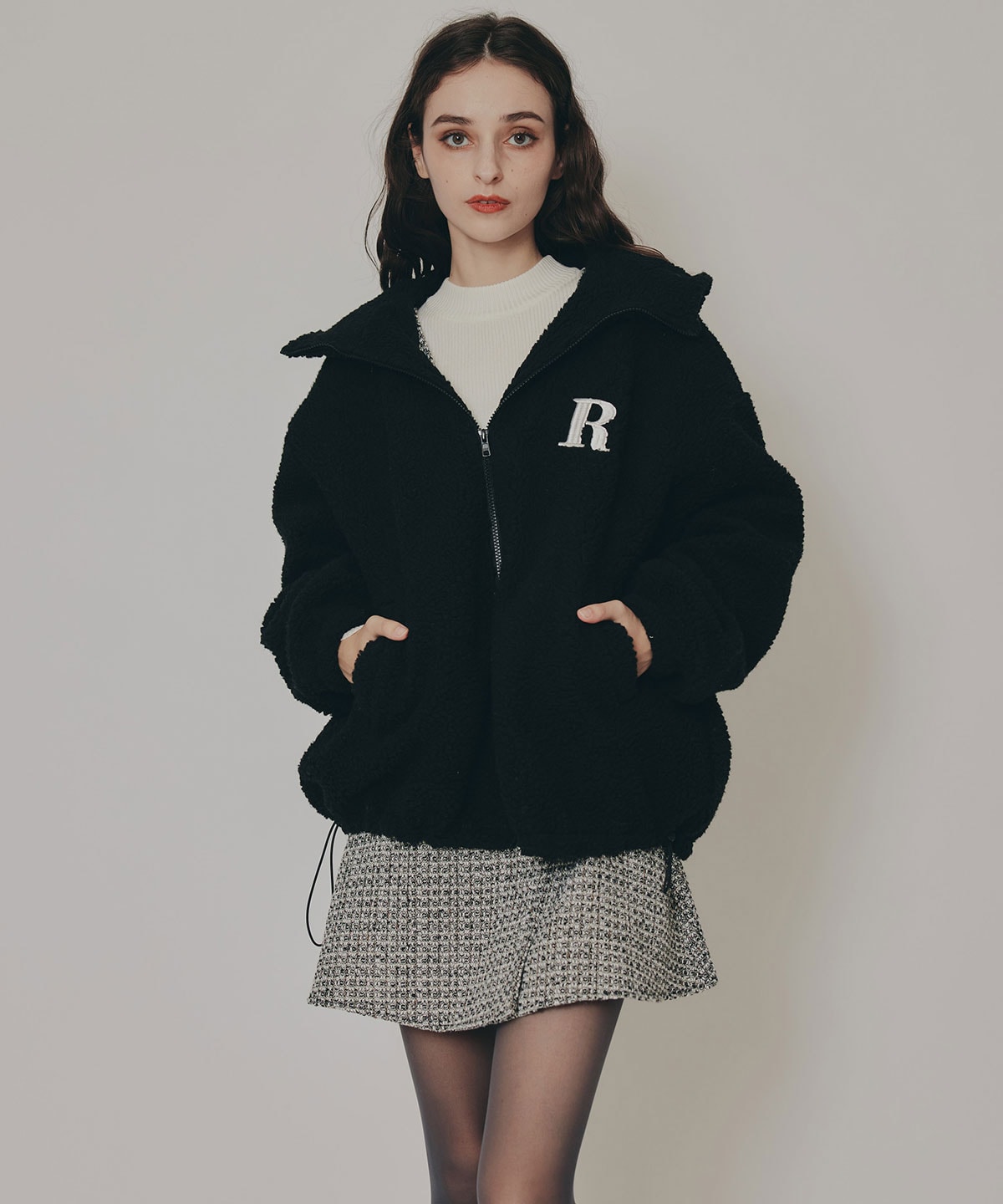 AZELCLUBボアパーカー