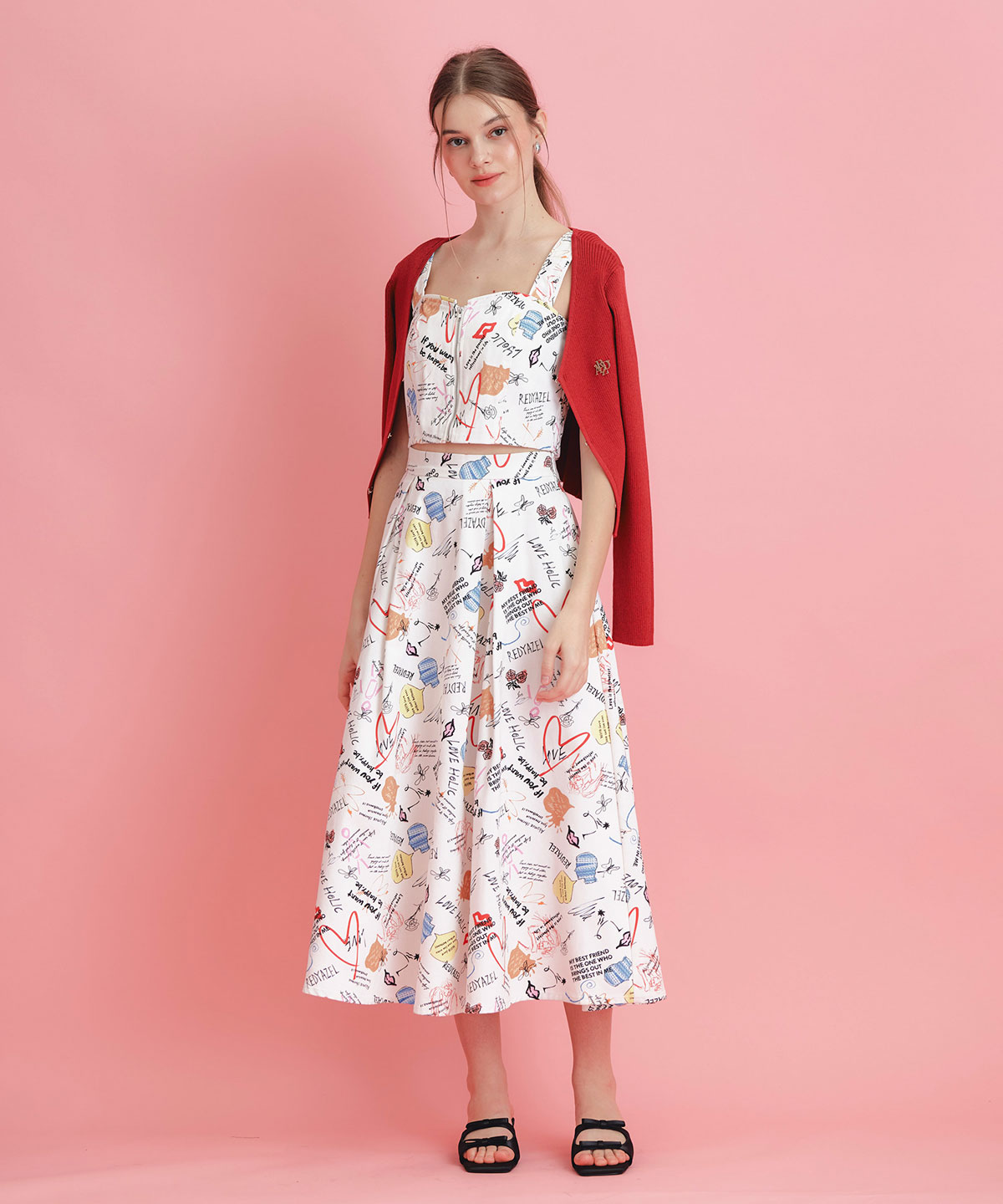 【LoveArt Series】LoveArt ショートビスチェ