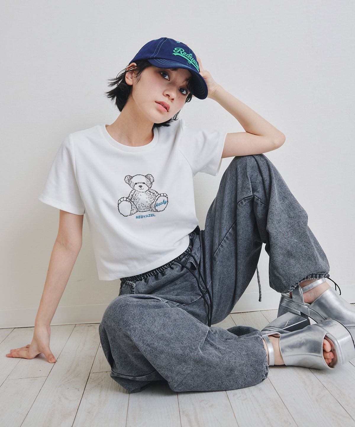 Azely コンパクトTシャツ