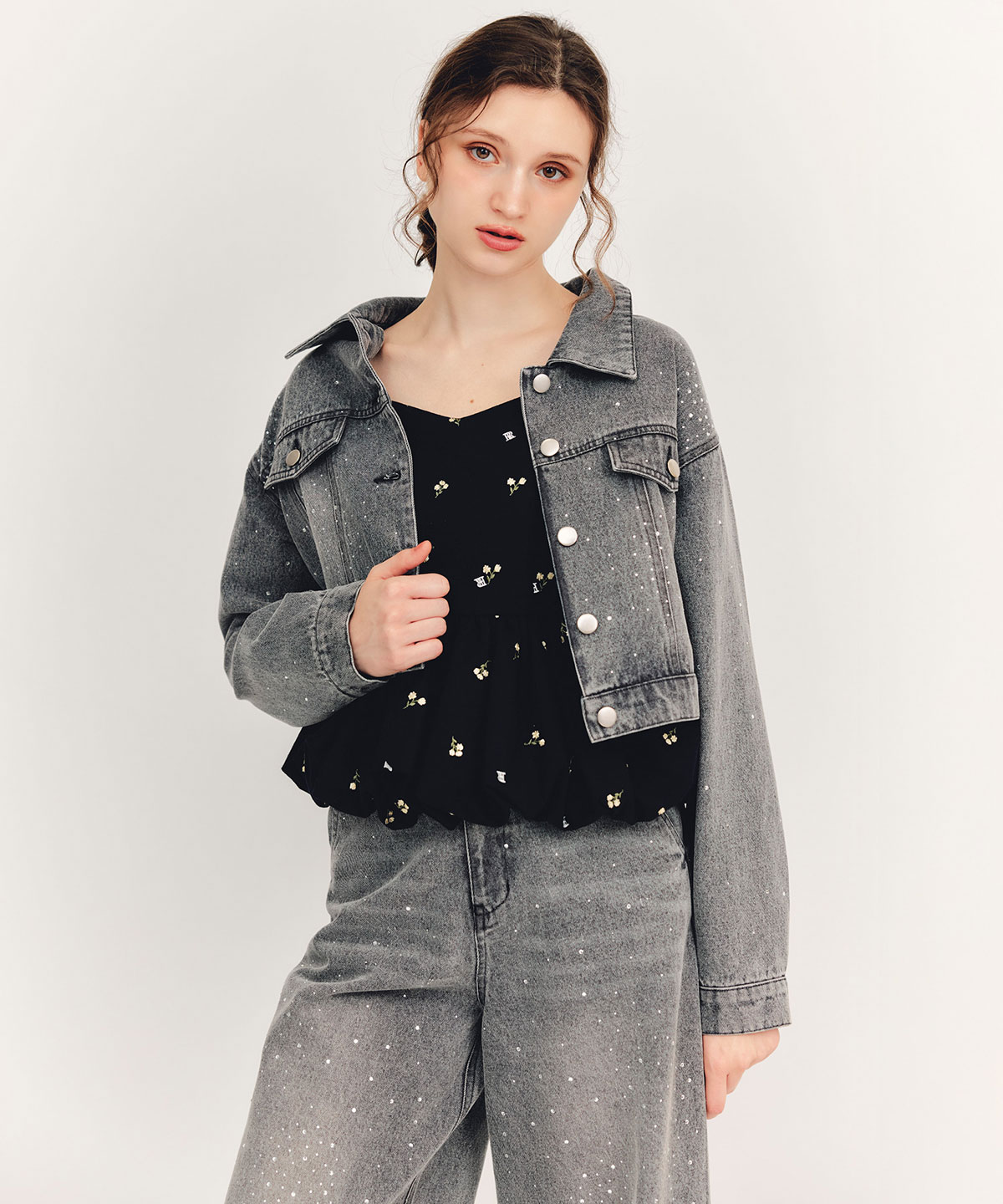 【Sparkle Denim Series】スパークルデニムジャケット