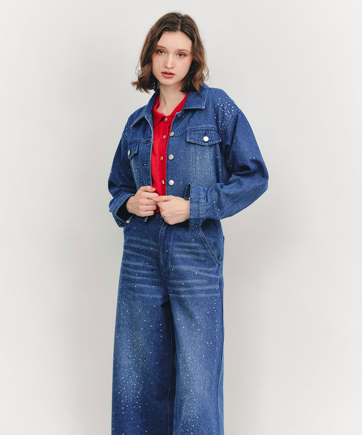 【Sparkle Denim Series】スパークルデニムジャケット