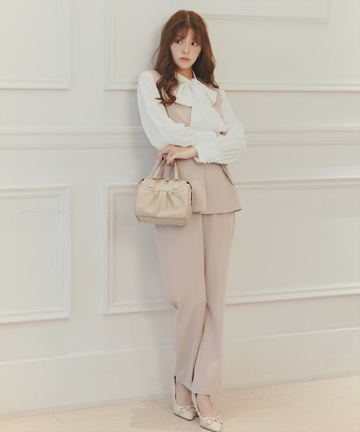 ベーシックテーパードパンツ