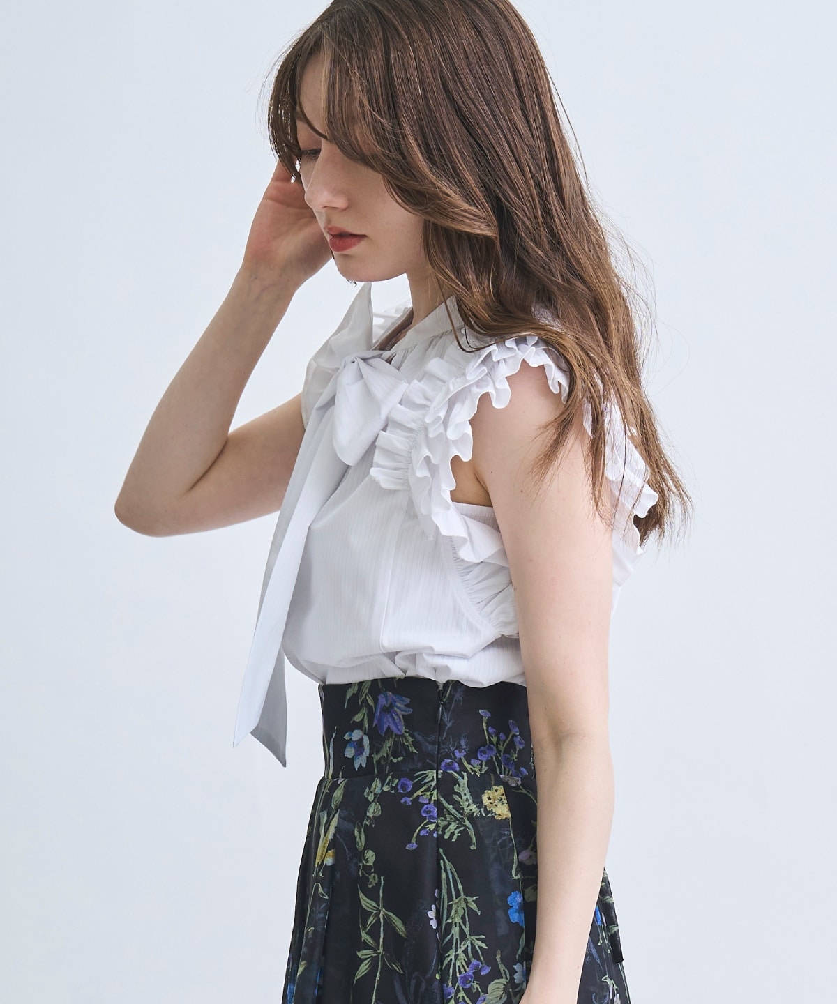 【4/10(Fri)予約開始】2wayリボンブラウス