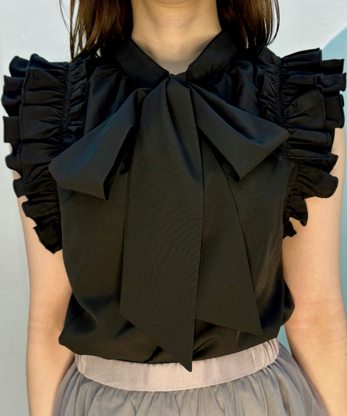 【4/10(Fri)予約開始】2wayリボンブラウス