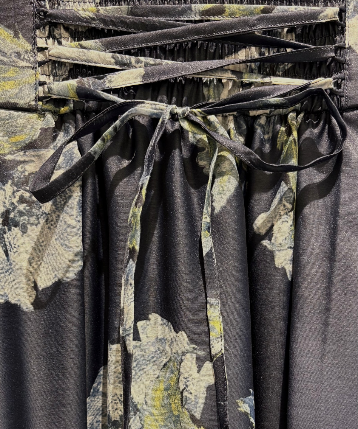 BIGフラワープリントスカート