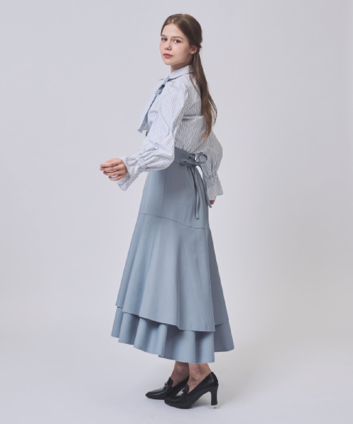 【1/23(Fri)発売】パイピングティアードマーメイドスカート