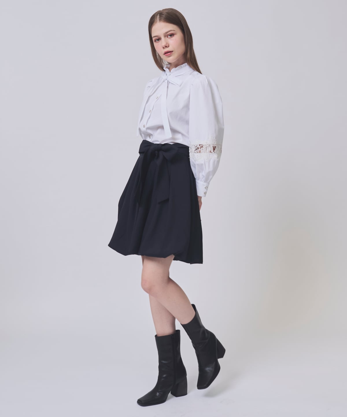 【2/20(Fri)発売】タックバルーンミニスカート