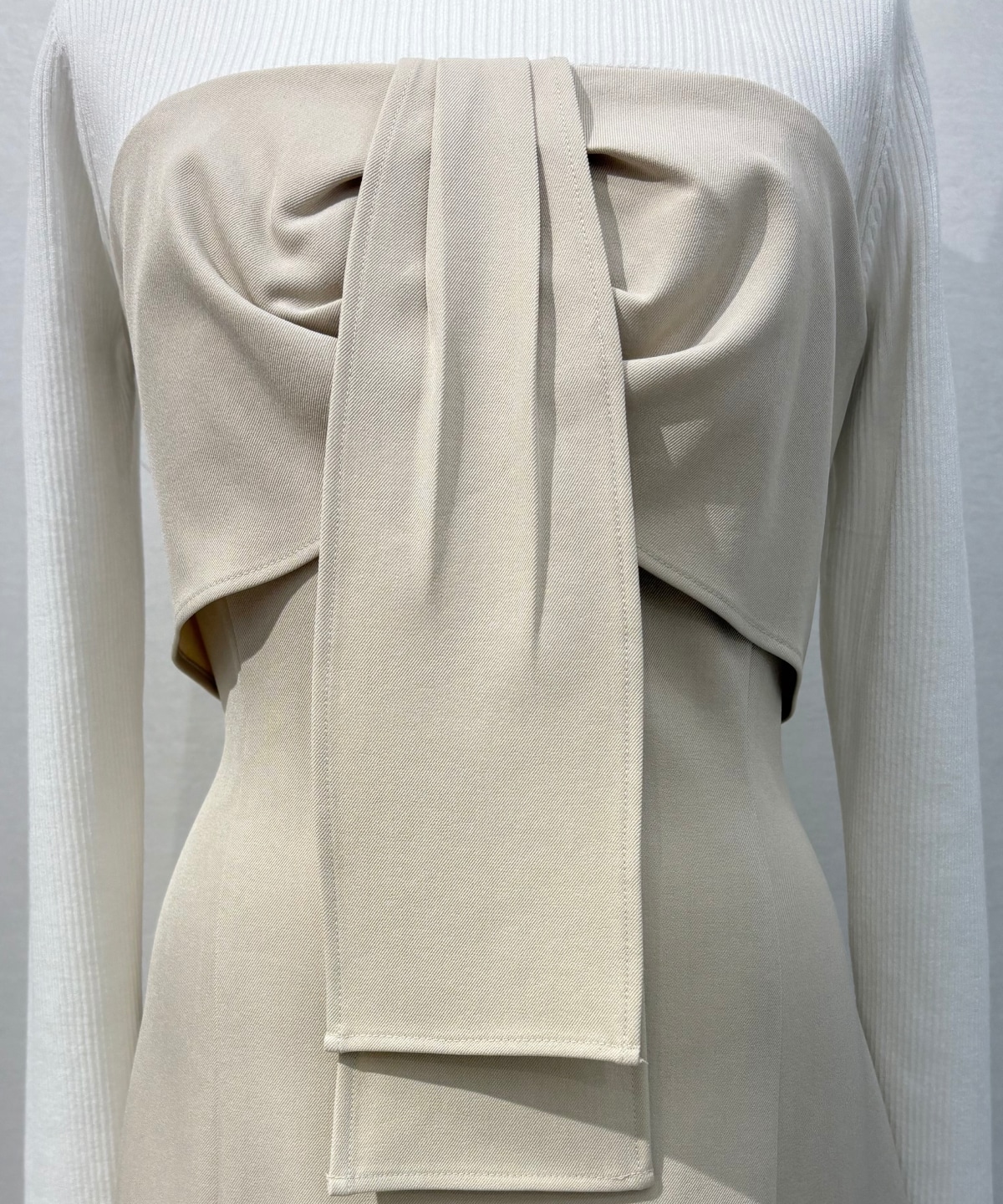 フロントリボンマーメイドワンピース