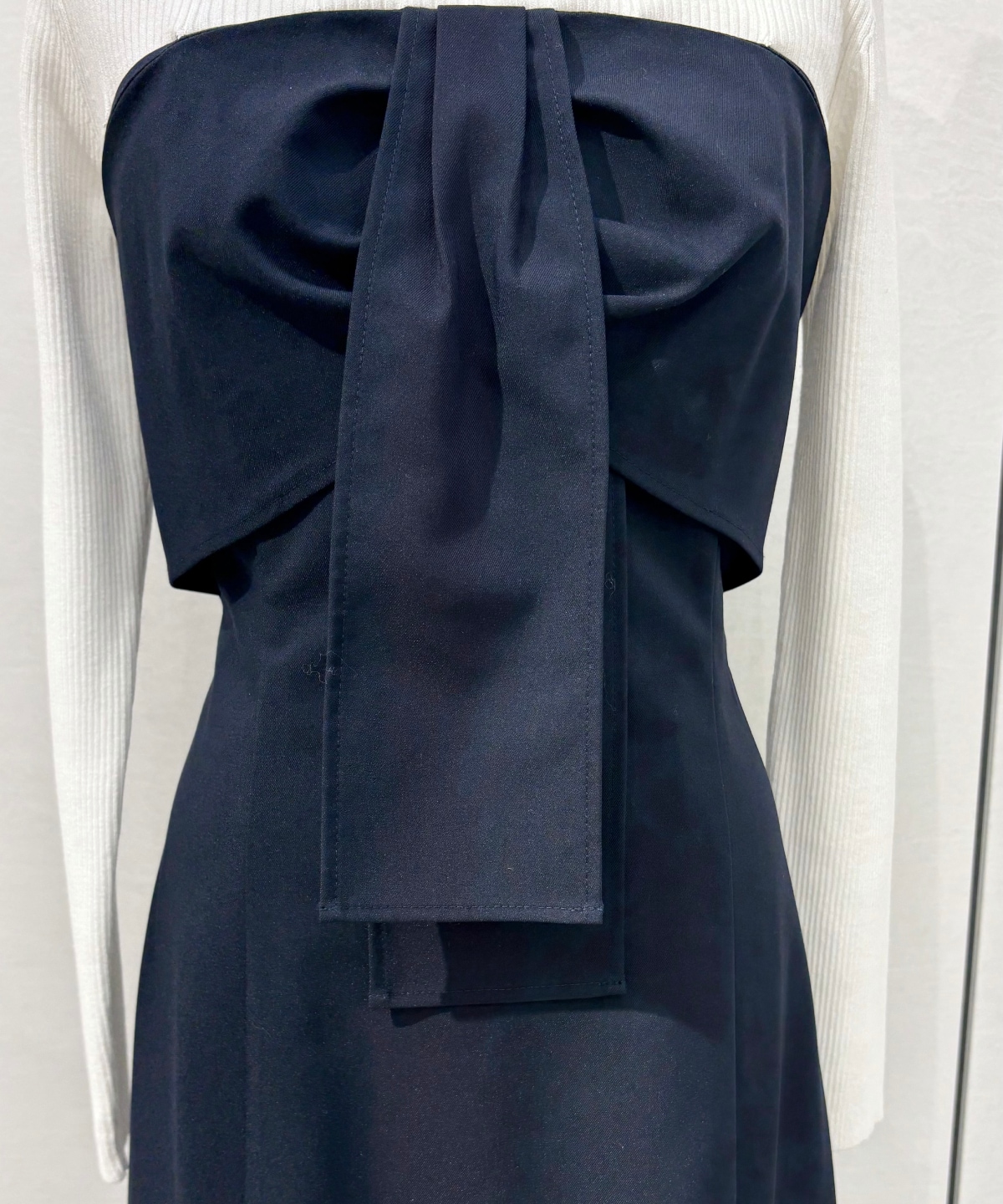 フロントリボンマーメイドワンピース