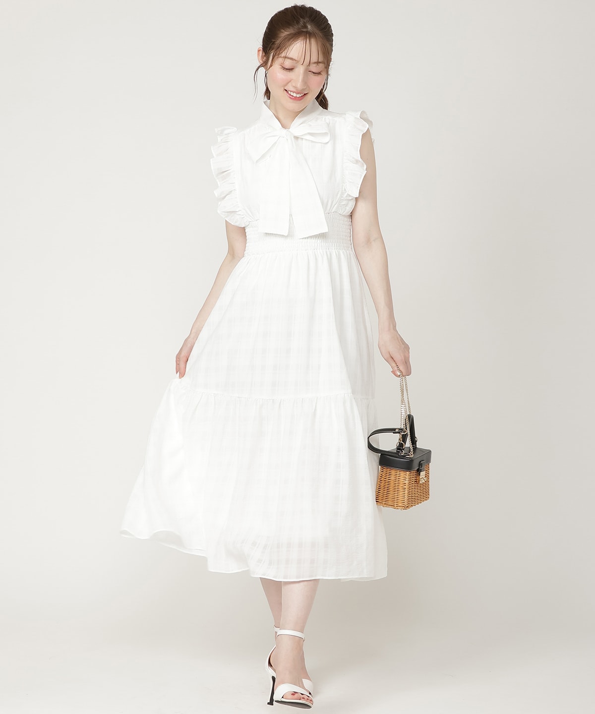 【5/29発売】フリルボウタイワンピース