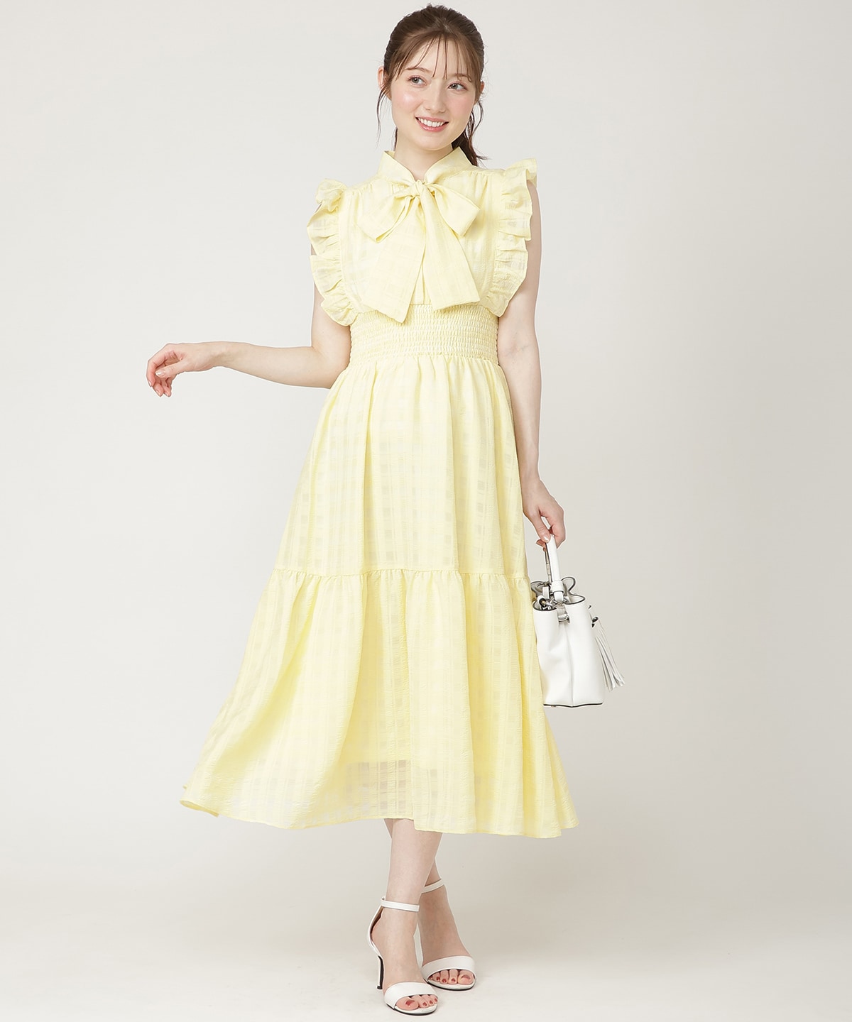 【5/29発売】フリルボウタイワンピース