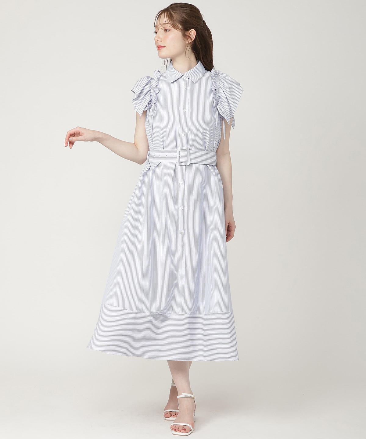【6/11発売】ドロストスリーブAラインワンピース