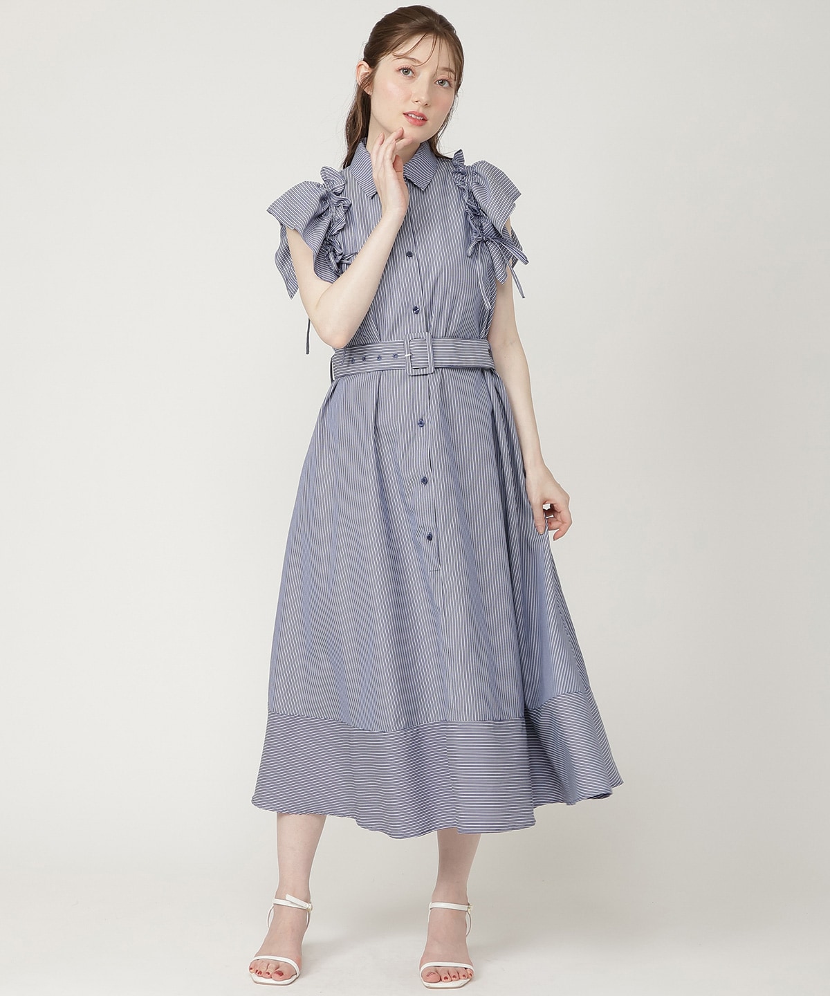【6/11発売】ドロストスリーブAラインワンピース