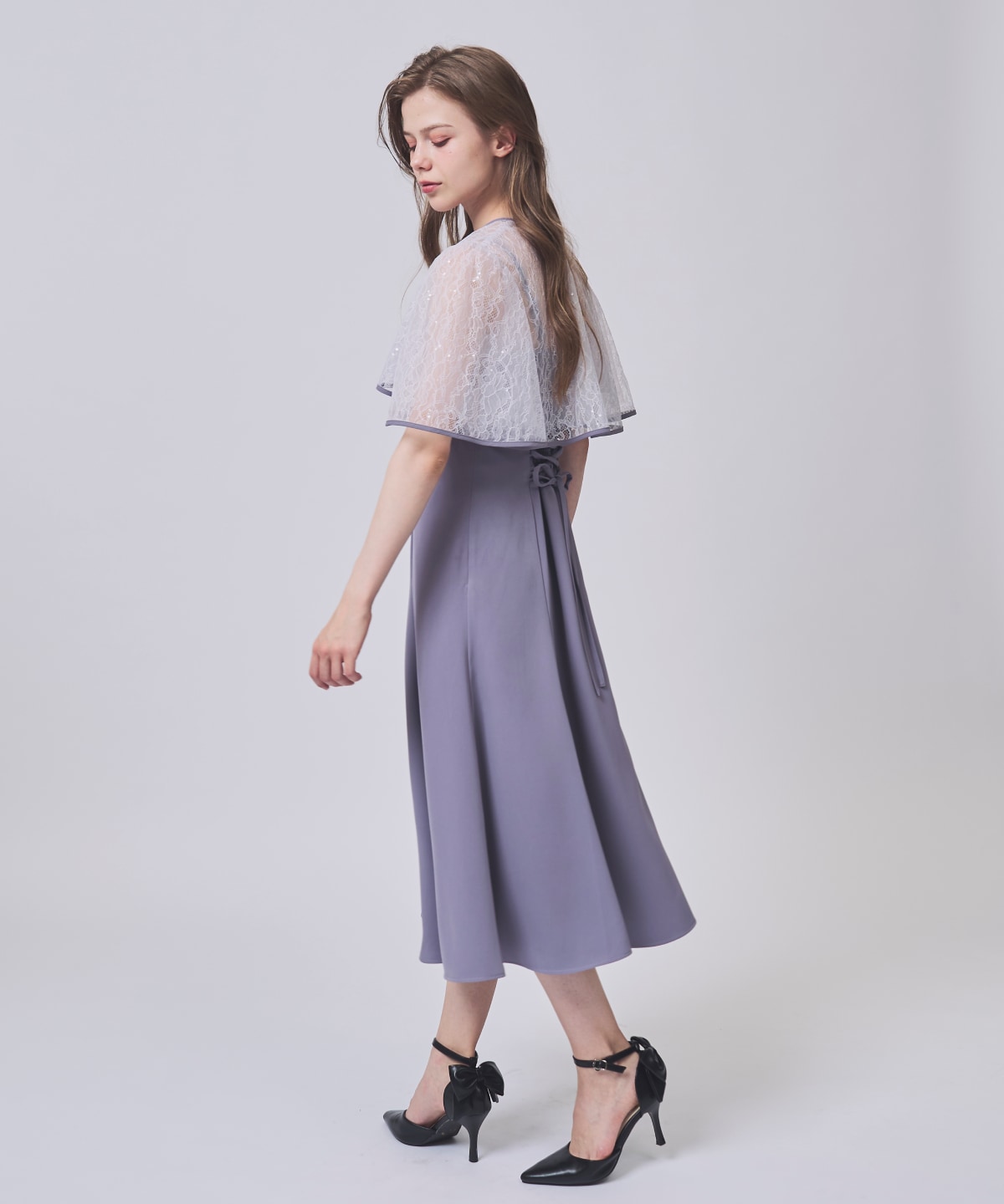 【1/10(Sat)発売】レースボレロセットアップドレス