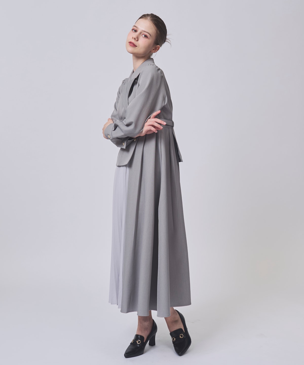 【1/23(Fri)発売】トレンチディテールワンピース