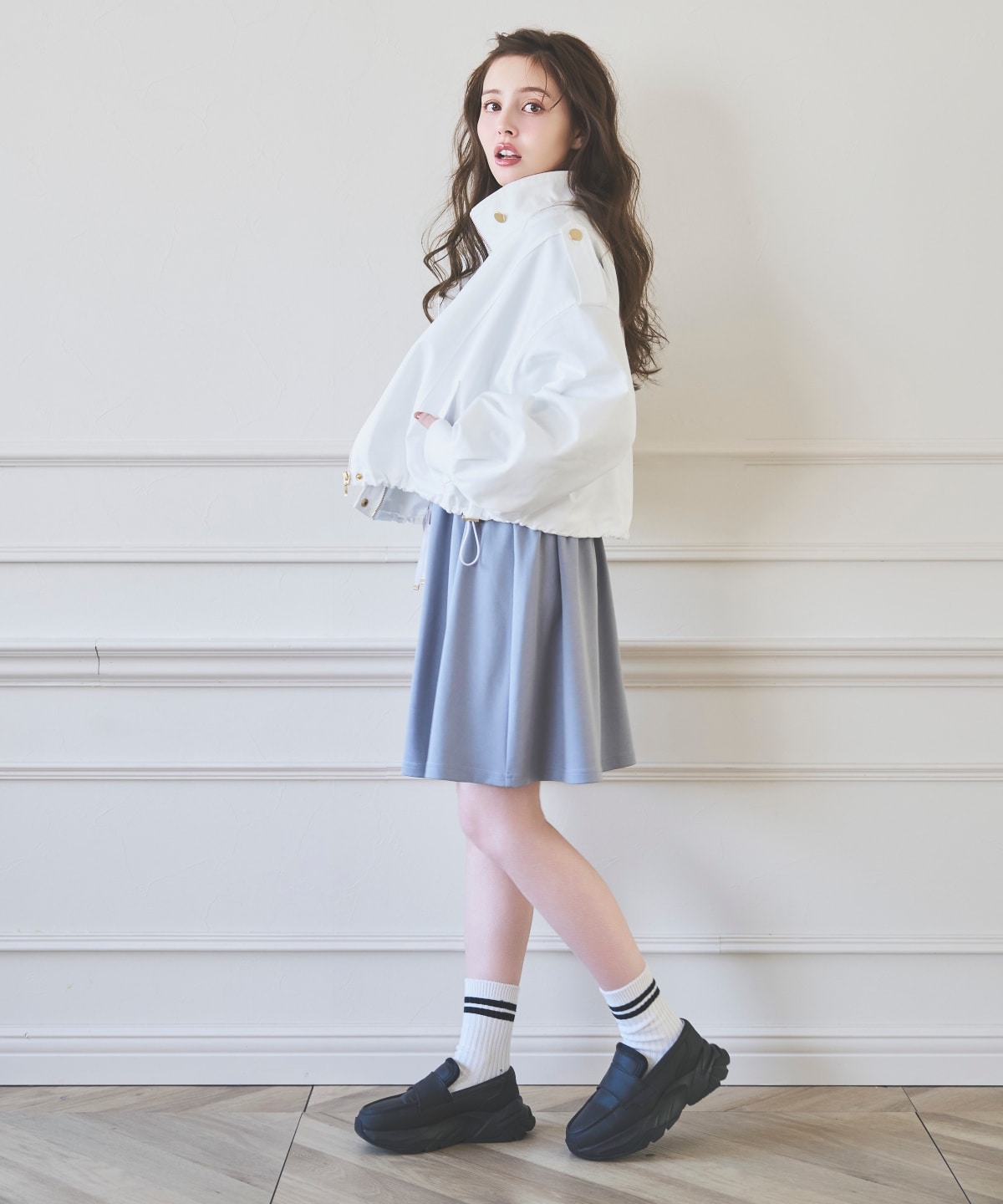 【3/6(Fri)発売】ボリュームスリーブドロストブルゾン