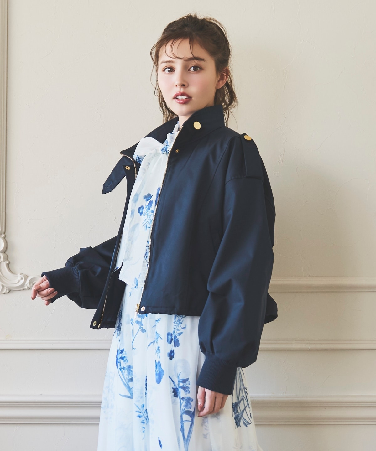 【3/6(Fri)発売】ボリュームスリーブドロストブルゾン