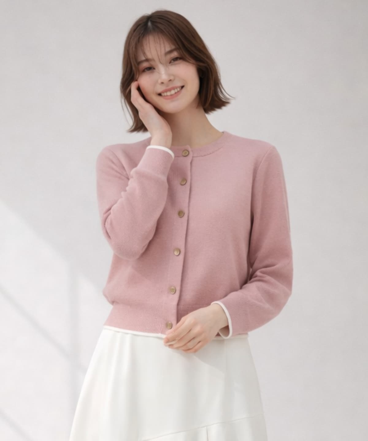 【2/6(Fri)発売】ケーブルニットアンサンブル