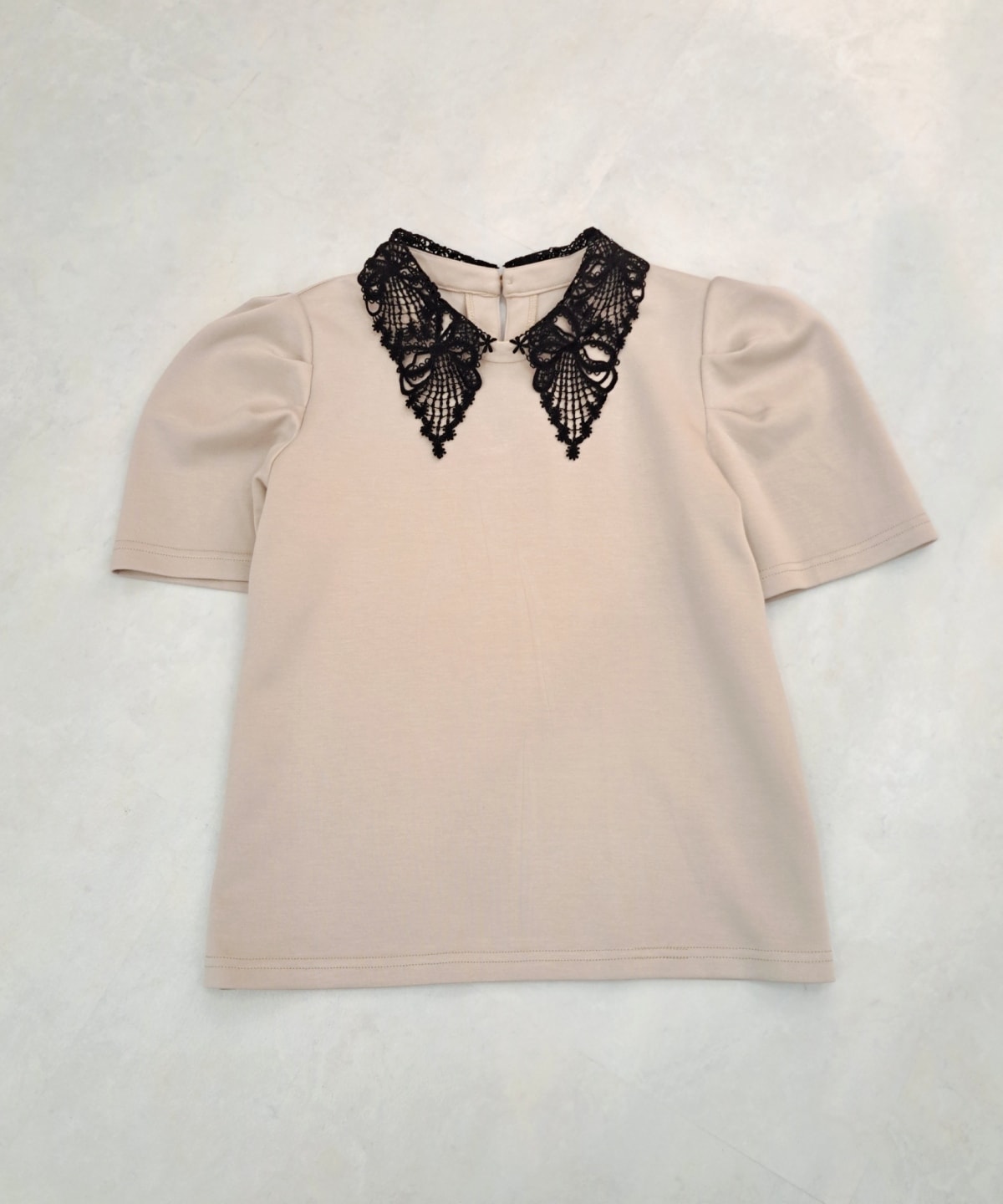 【5/1(Fri)発売】レースカラータックスリーブトップス