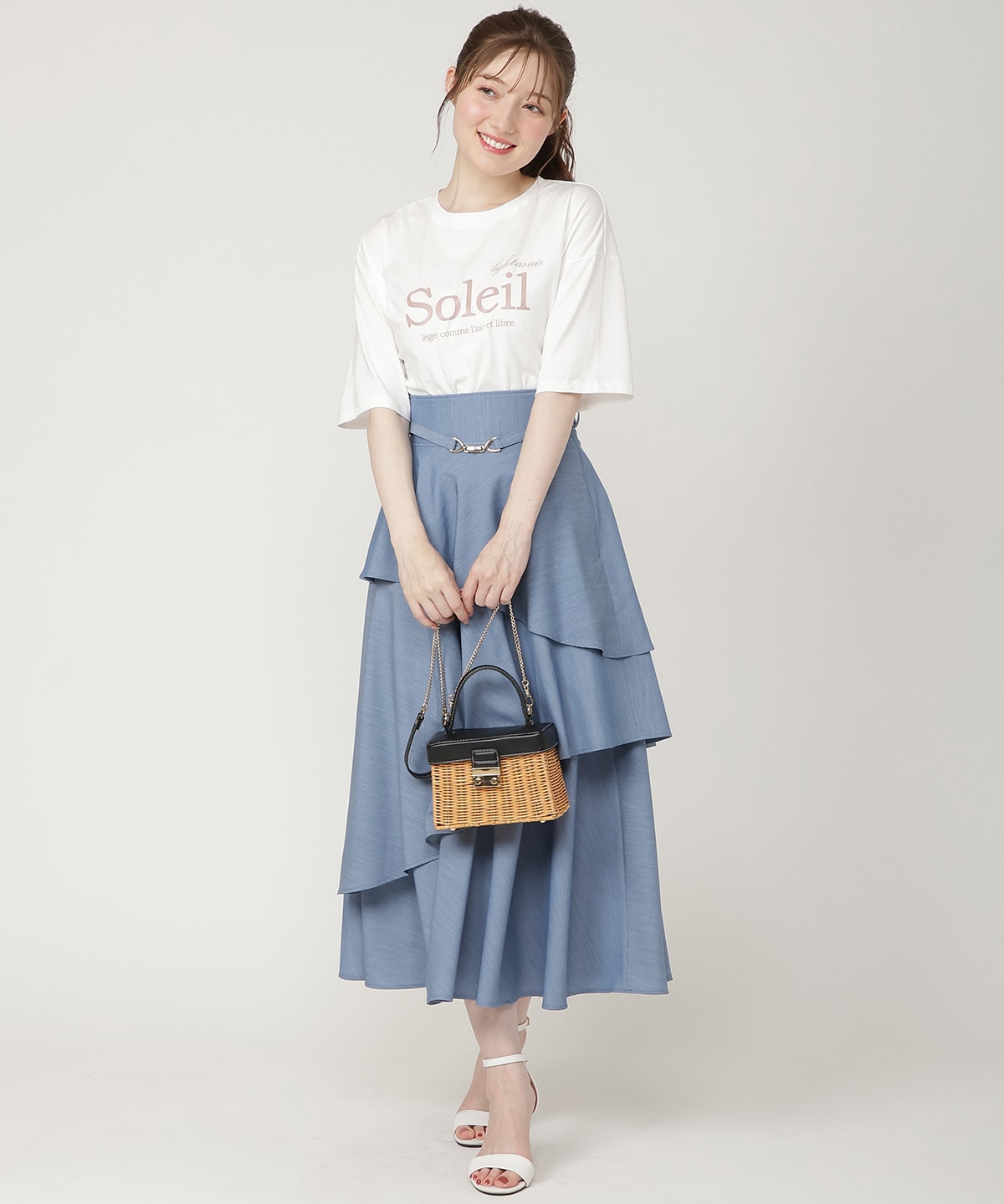 【6/3予約開始】オーバーサイズコットンロゴTシャツ