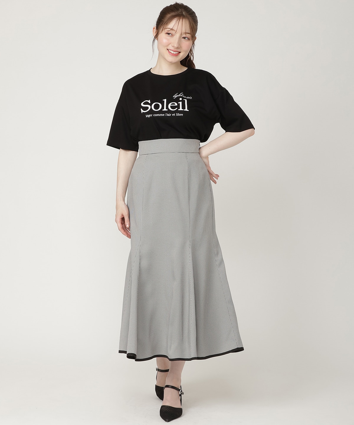 【6/3予約開始】オーバーサイズコットンロゴTシャツ