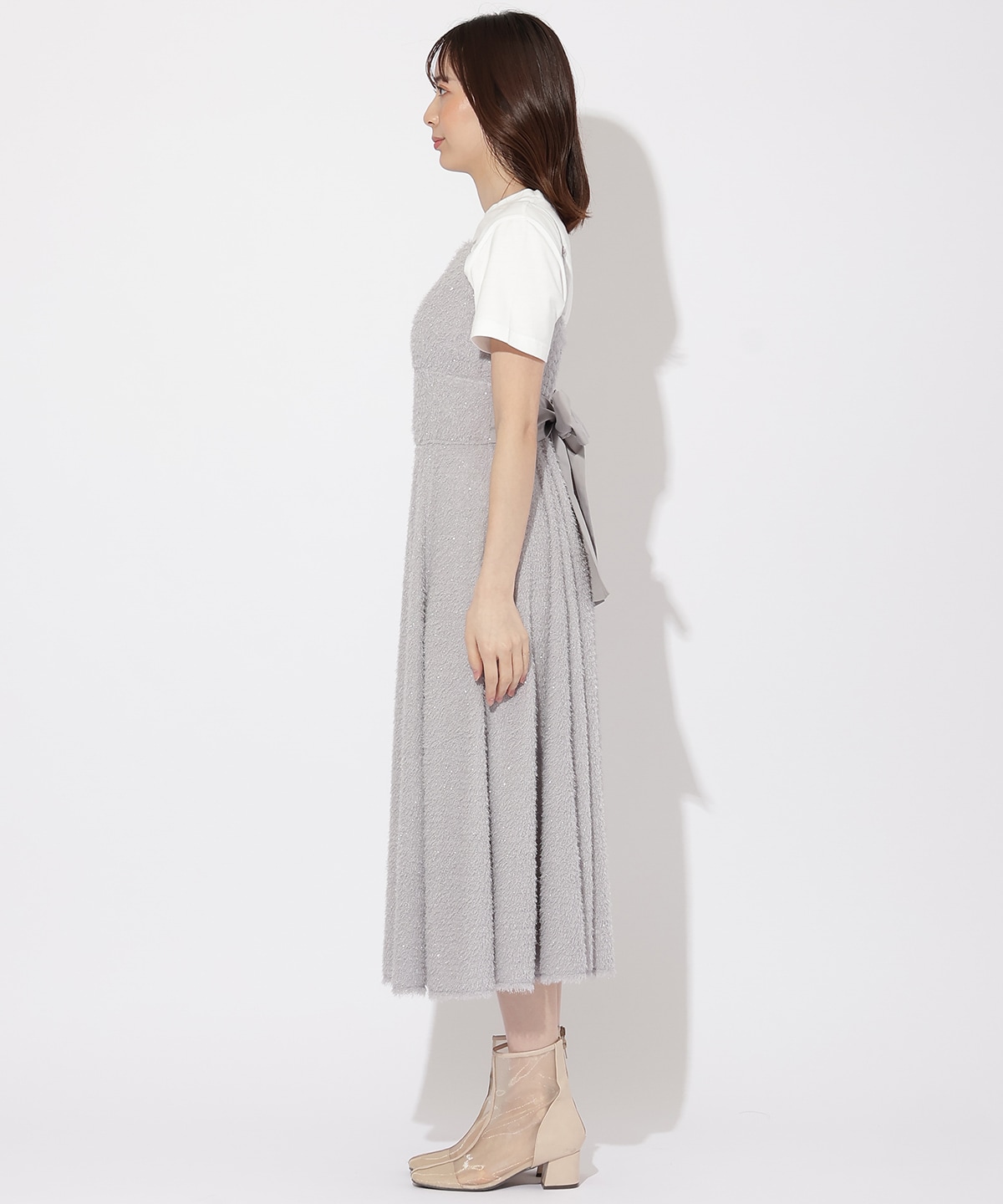 フリンジキャミワンピース